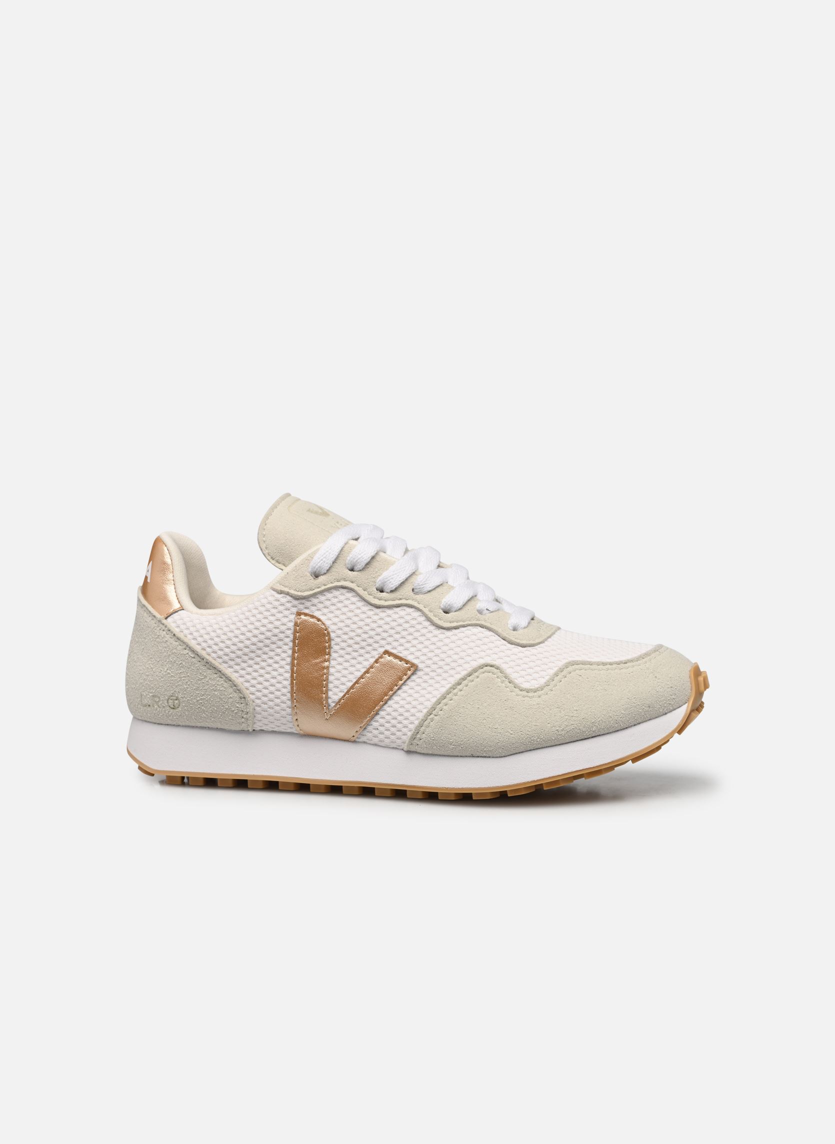 Lage sneakers Sdu W dames wit Veja Lage sneakers Sdu W dames wit White_Platine