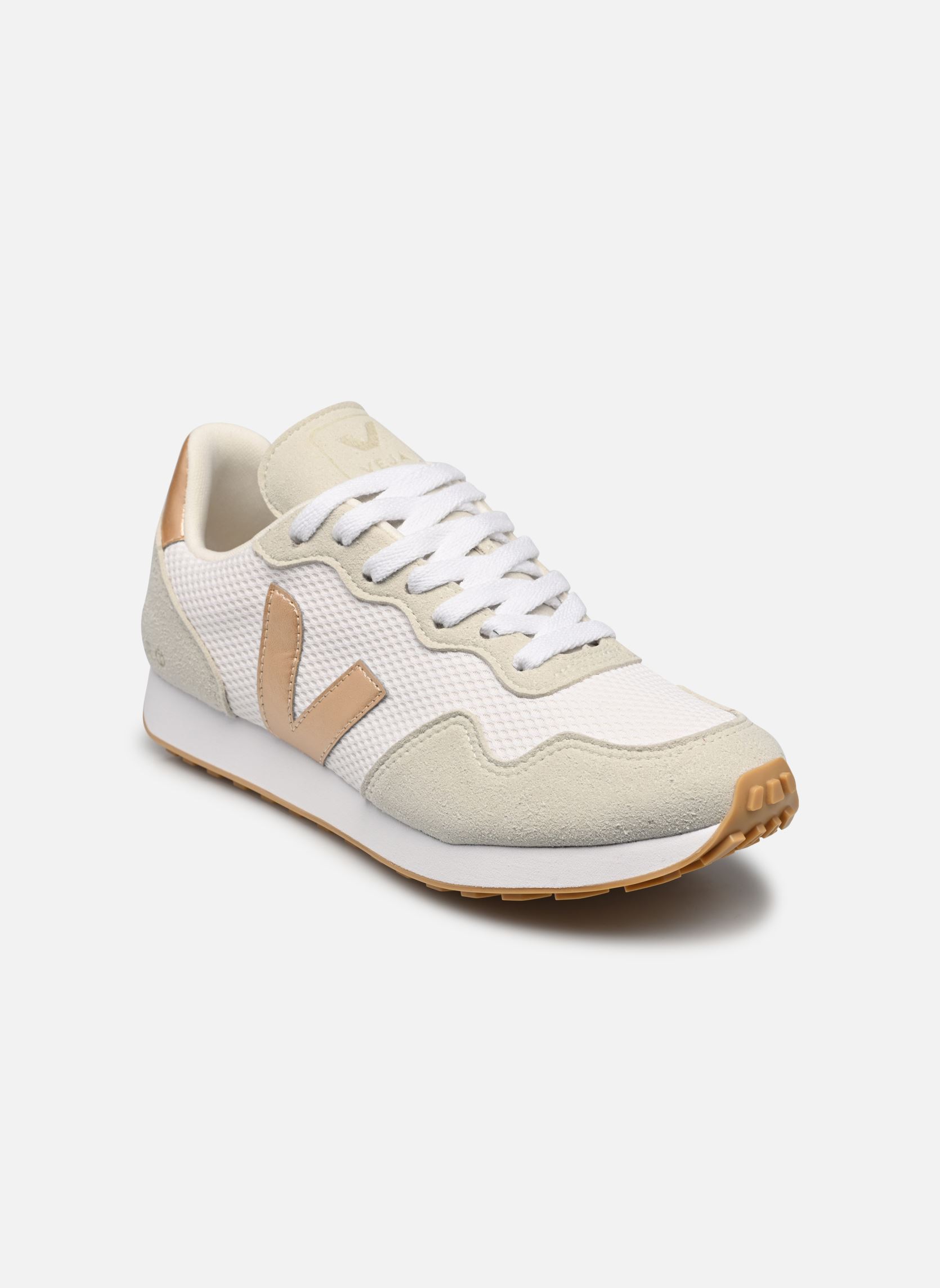 Lage sneakers Sdu W dames wit Veja Lage sneakers Sdu W dames wit White_Platine