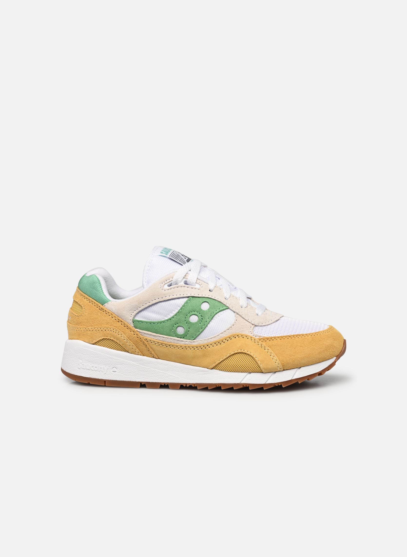 Niedrige Sneaker Shadow 6000 herren weiß Saucony Niedrige Sneaker Shadow 6000 herren weiß Wht/Ylw/Green