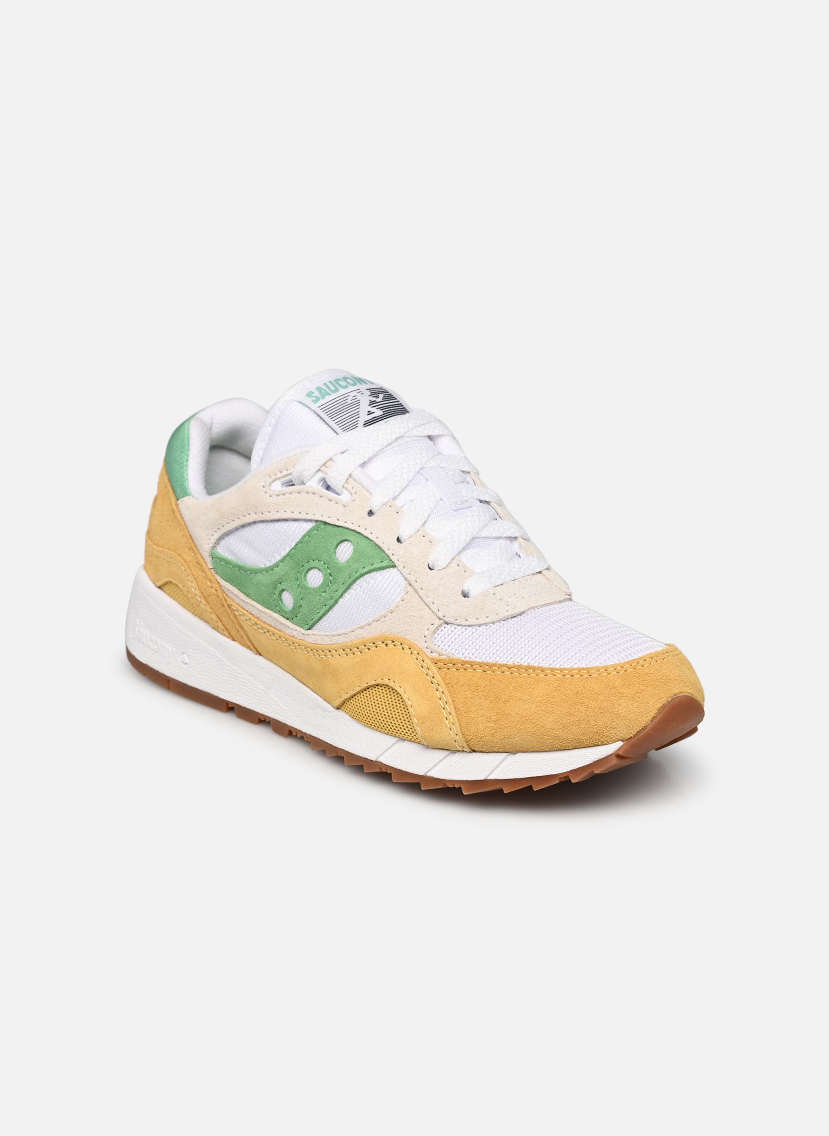 Niedrige Sneaker Shadow 6000 herren weiß Saucony Niedrige Sneaker Shadow 6000 herren weiß Wht/Ylw/Green