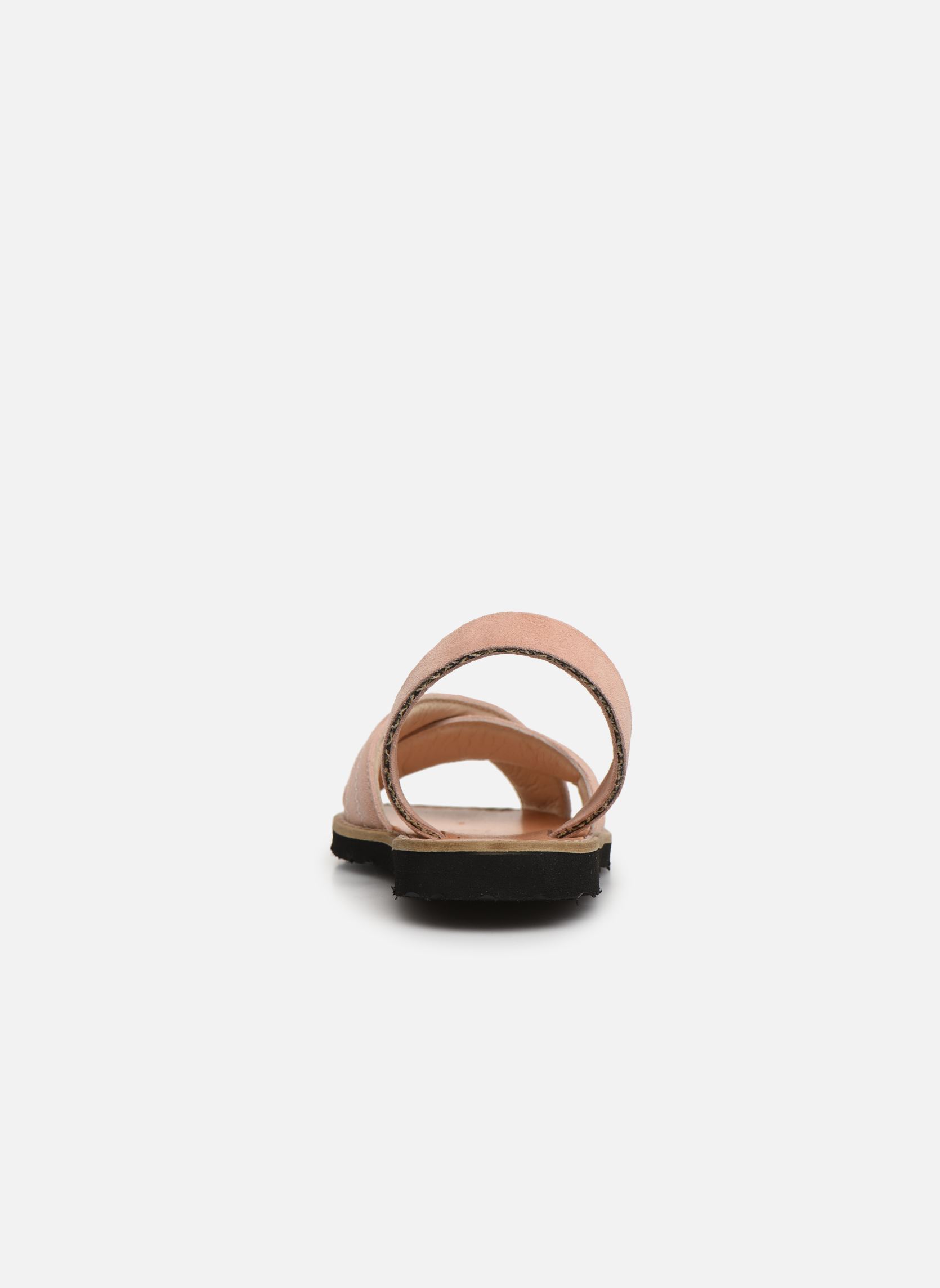 Sandalen Avarca Berlin meisjes roze Minorquines Sandalen Avarca Berlin meisjes roze VELOURS ROSE