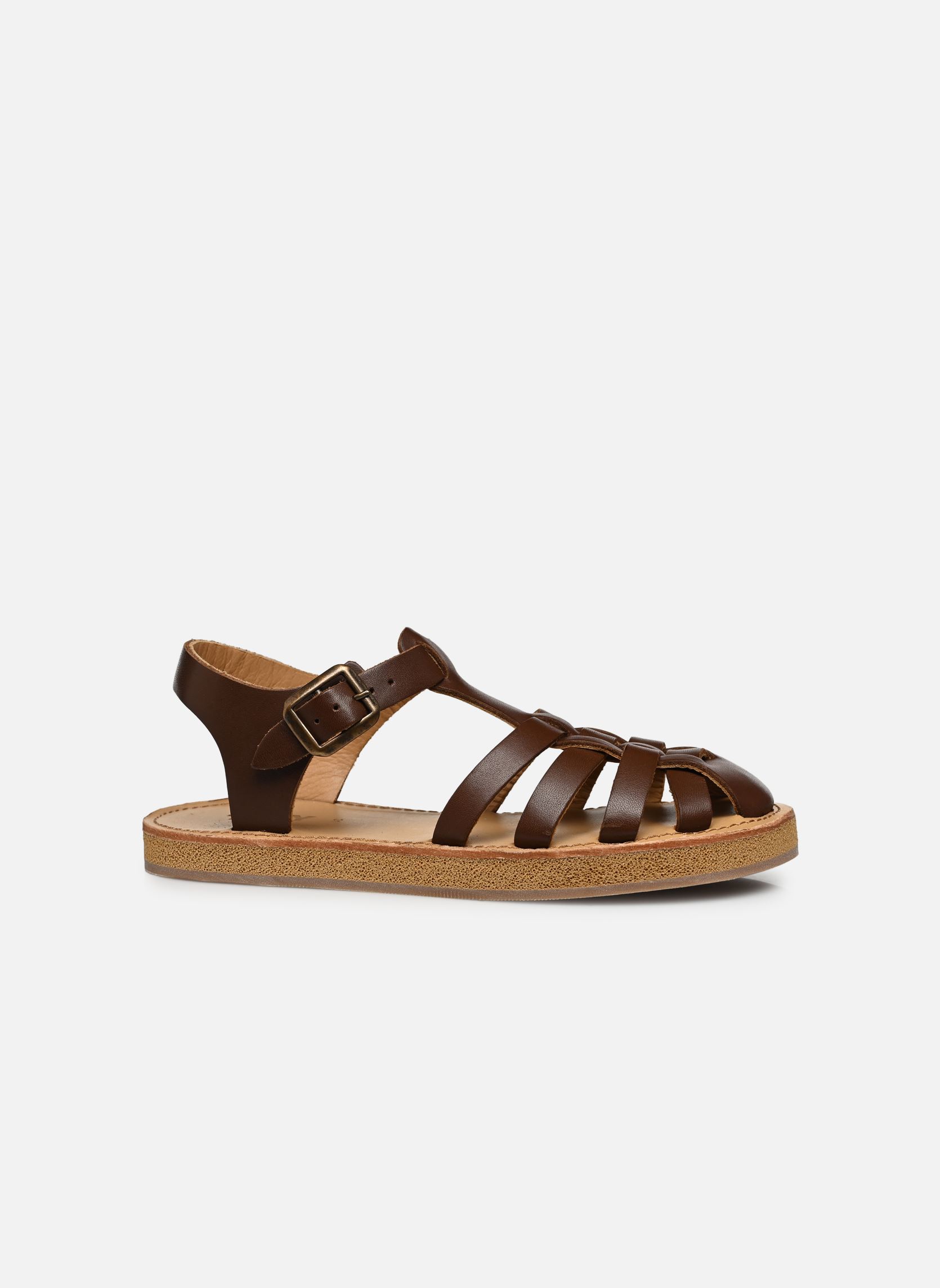 Sandales Braided sandals marron Tinycottons Sandales Braided sandals marron Chocolate