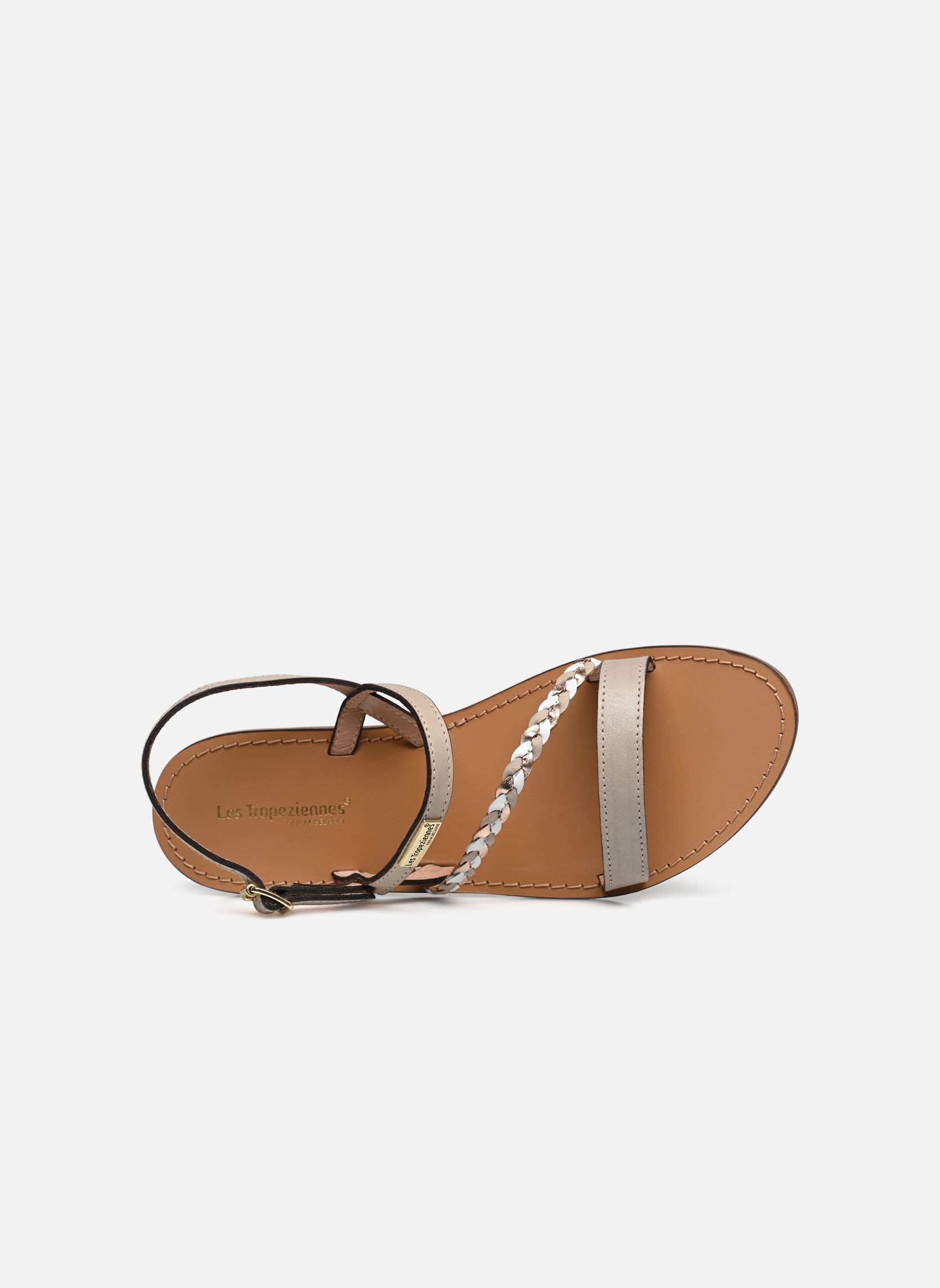 Sandales BATRESSE femme beige Les Tropéziennes par M Belarbi Sandales BATRESSE femme beige CREME MULTI