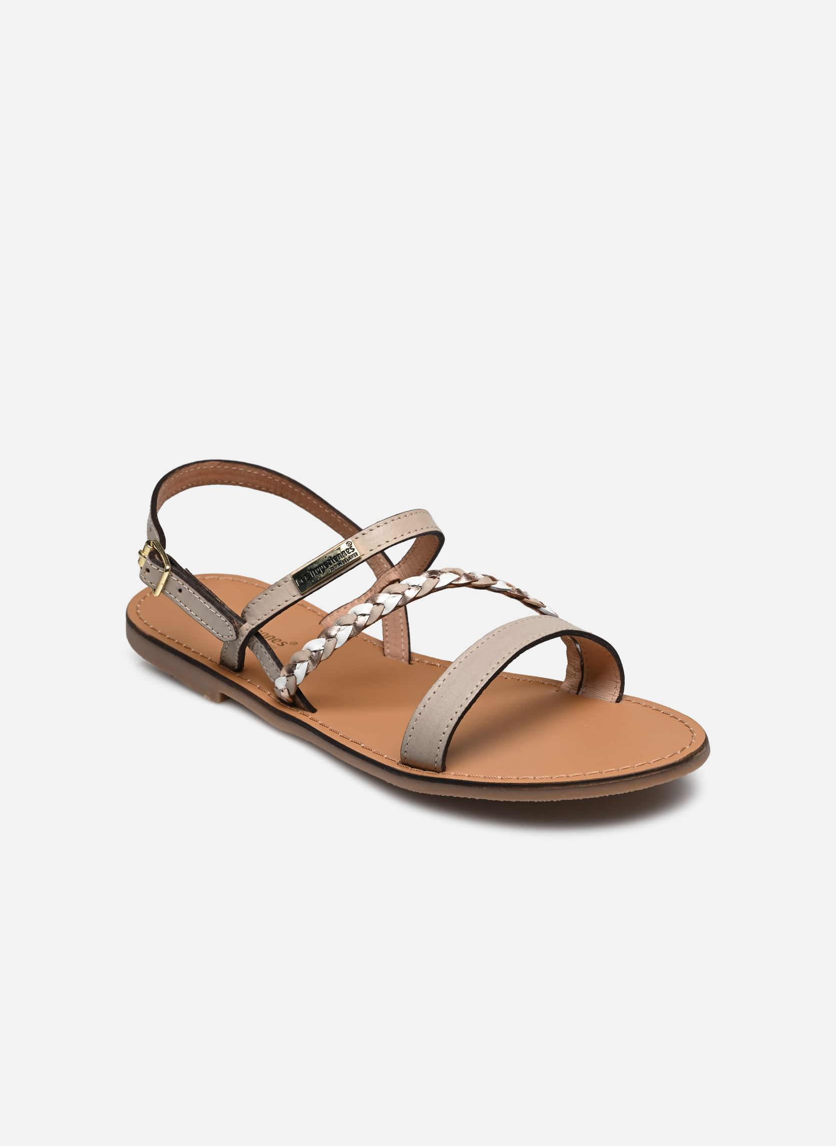 Sandales BATRESSE femme beige Les Tropéziennes par M Belarbi Sandales BATRESSE femme beige CREME MULTI