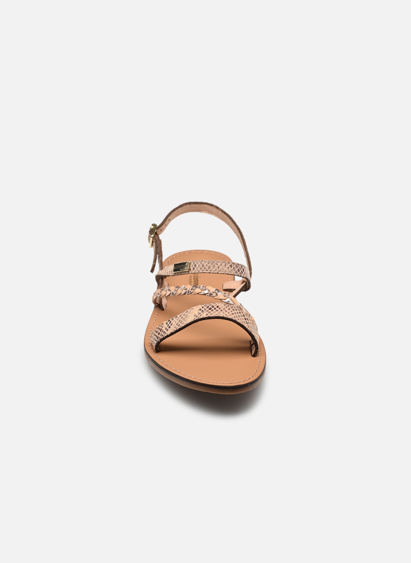 Sandalen BATRESSE dames beige Les Tropéziennes par M Belarbi Sandalen BATRESSE dames beige Beige serpent