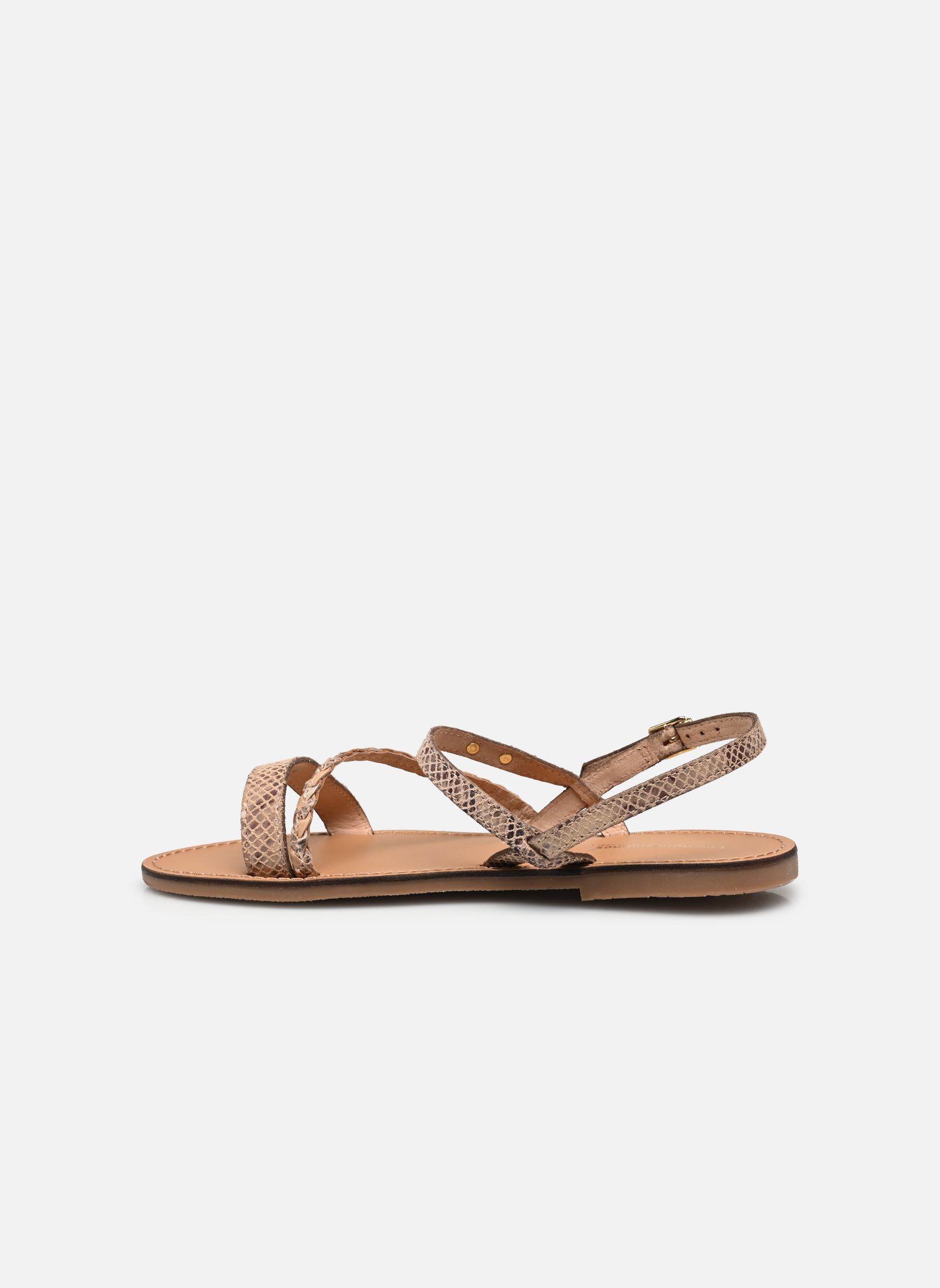 Sandalen BATRESSE dames beige Les Tropéziennes par M Belarbi Sandalen BATRESSE dames beige Beige serpent