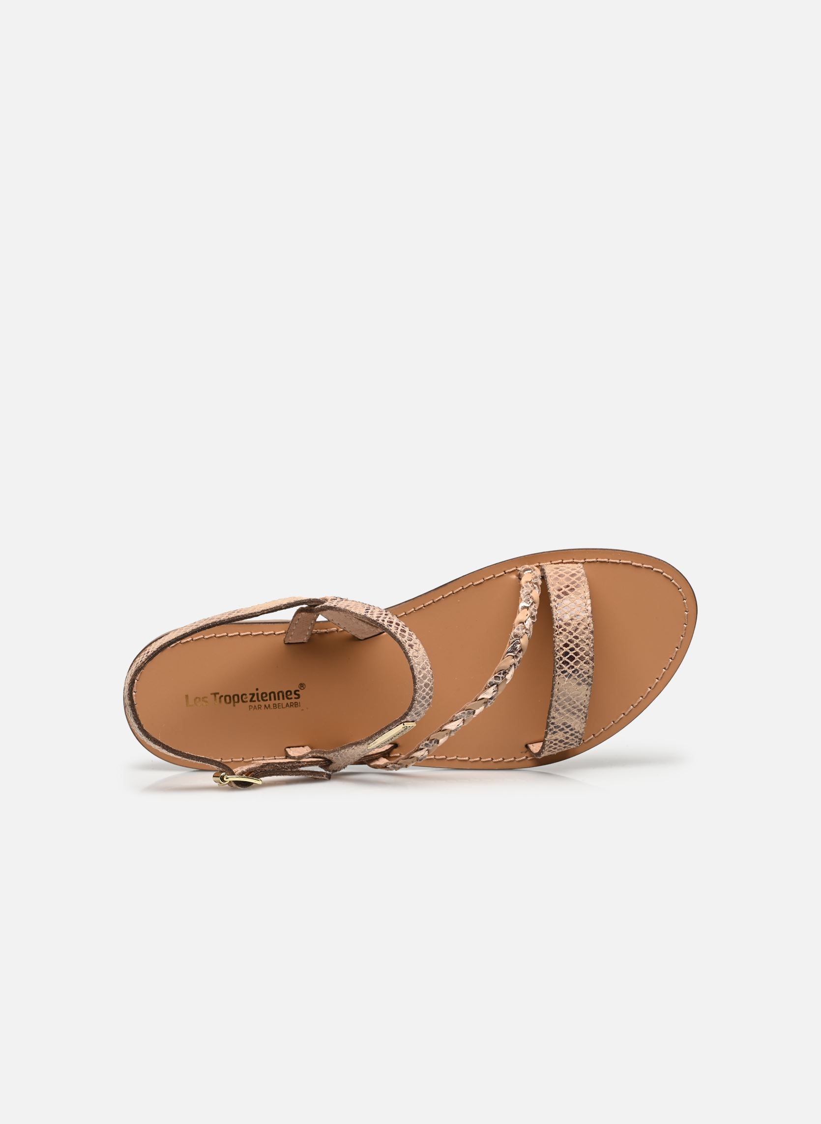 Sandalen BATRESSE dames beige Les Tropéziennes par M Belarbi Sandalen BATRESSE dames beige Beige serpent