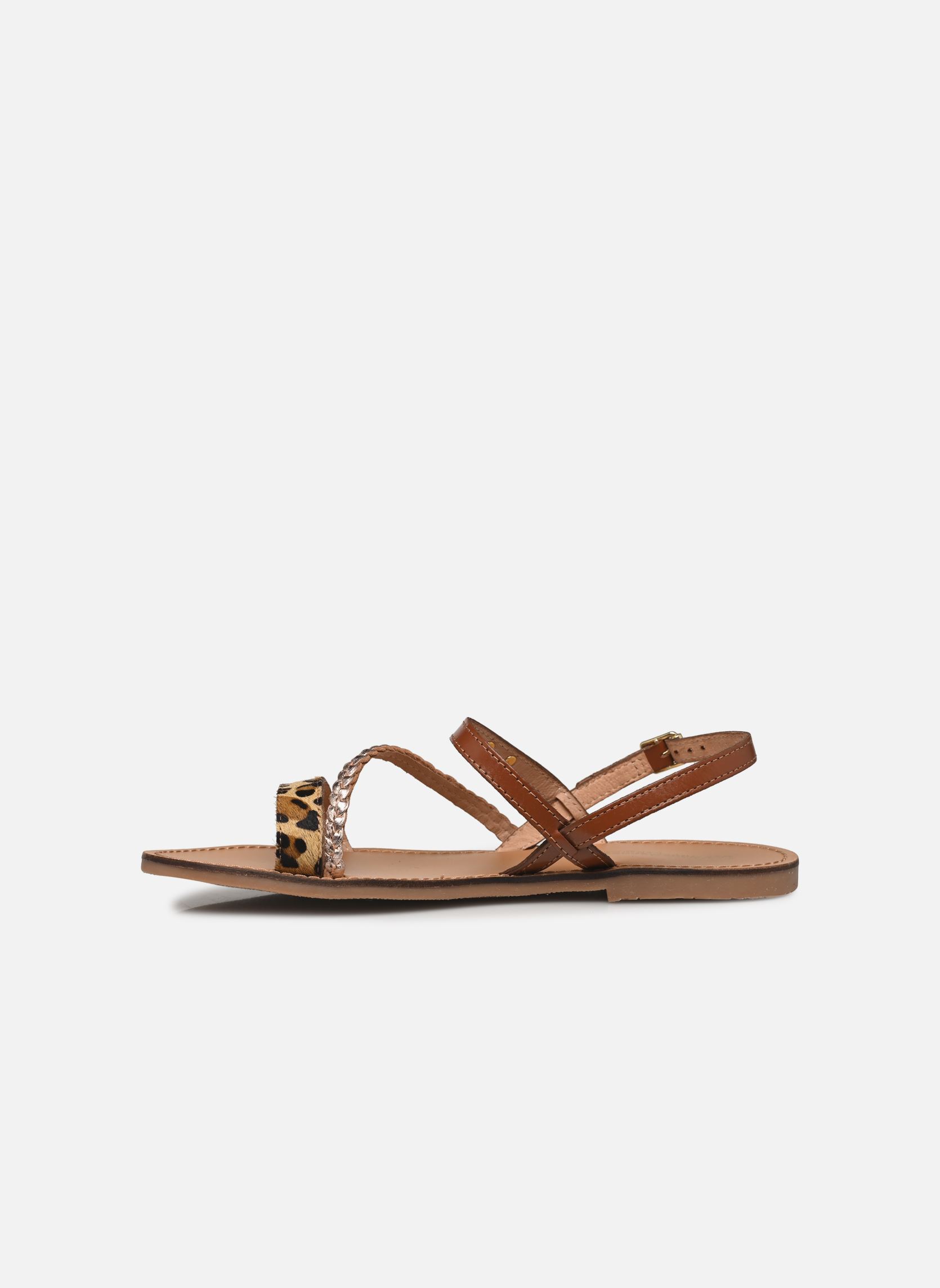 Sandalen BATRESSE dames beige Les Tropéziennes par M Belarbi Sandalen BATRESSE dames beige LEOPARD MULTI