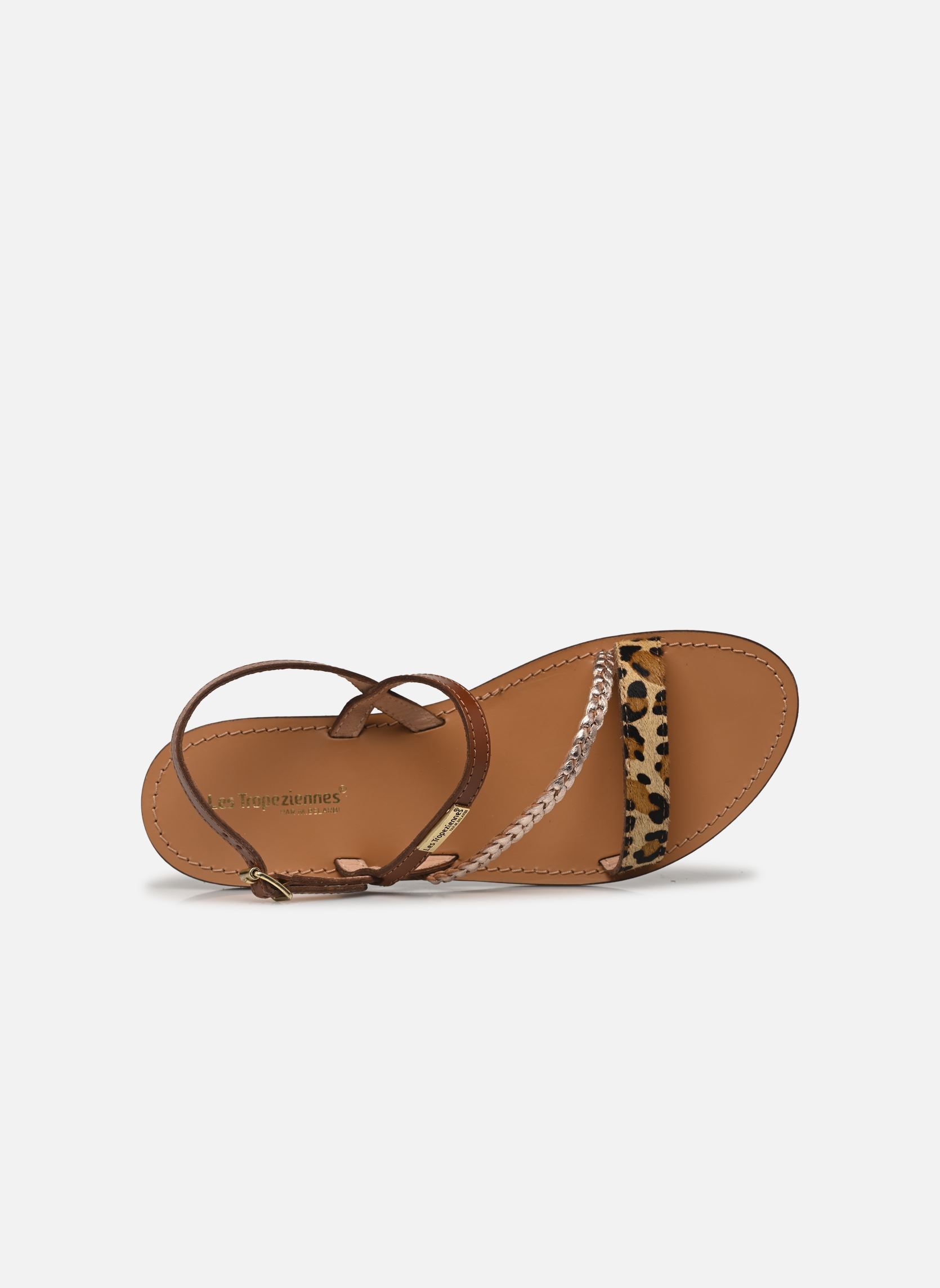 Sandalen BATRESSE dames beige Les Tropéziennes par M Belarbi Sandalen BATRESSE dames beige LEOPARD MULTI