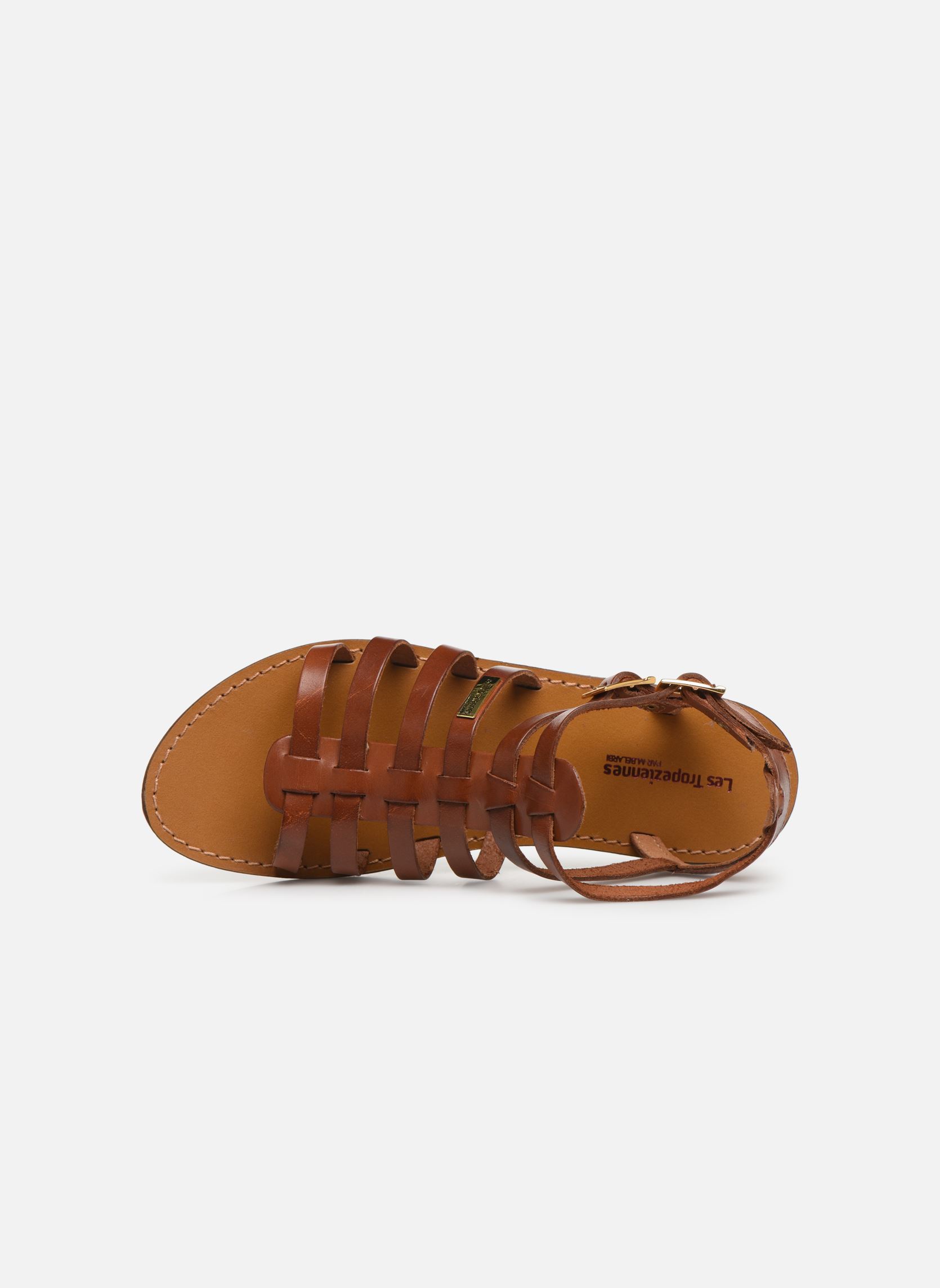 Sandalias HICELOT mujer marrón Les Tropéziennes par M Belarbi Sandalias HICELOT mujer marrón Tan