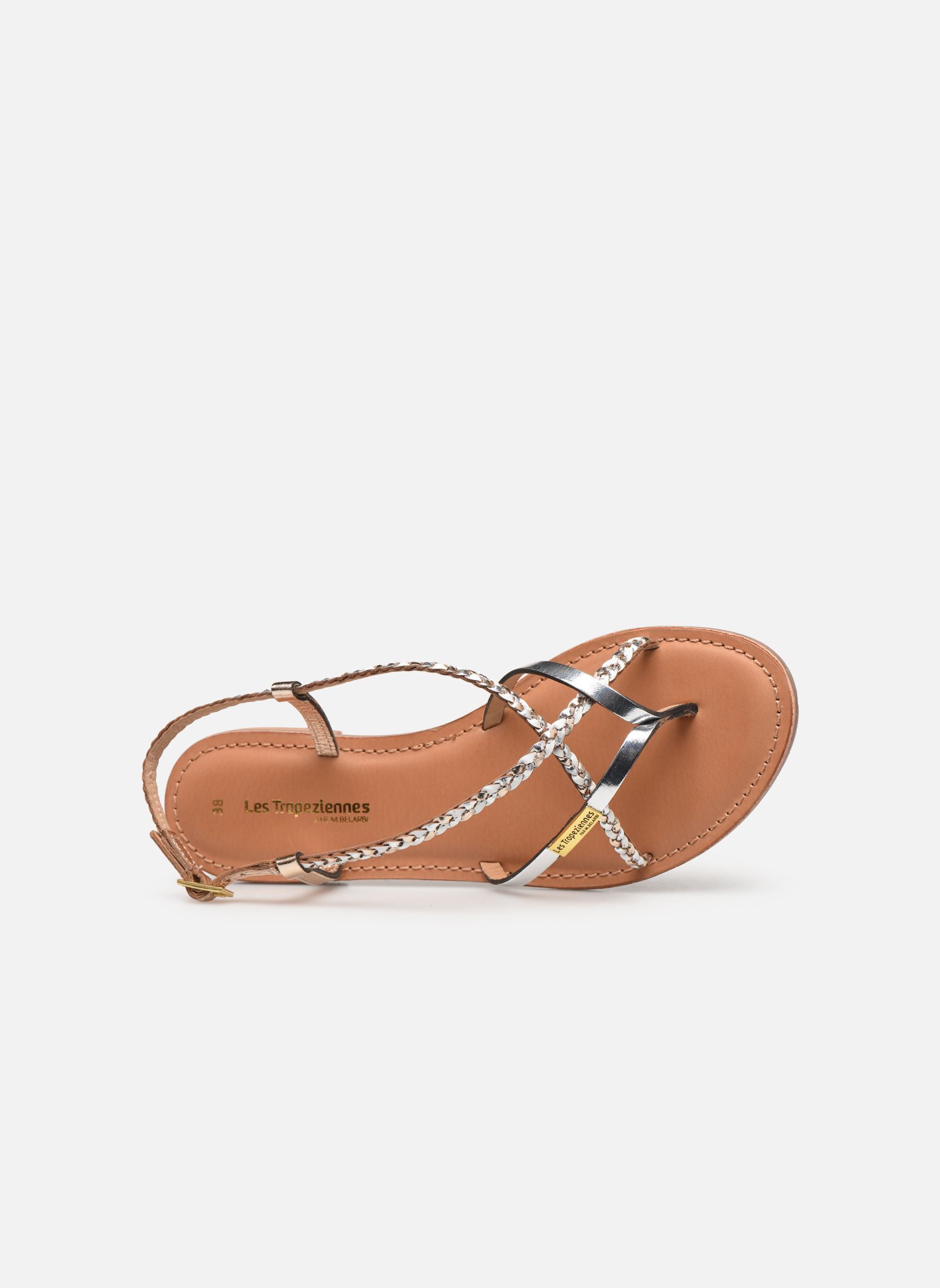 Sandalen MONATRES dames wit Les Tropéziennes par M Belarbi Sandalen MONATRES dames wit Blanc/Or