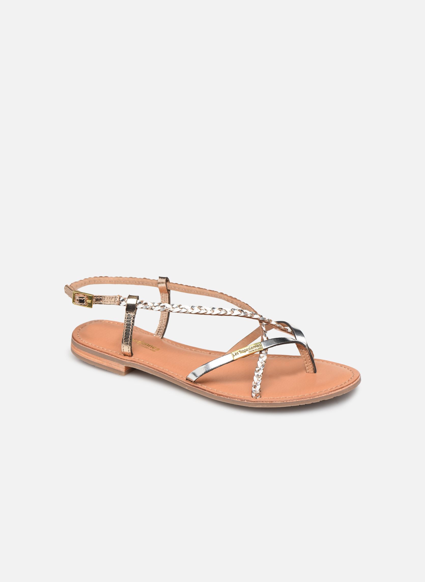 Sandalen MONATRES dames wit Les Tropéziennes par M Belarbi Sandalen MONATRES dames wit Blanc/Or