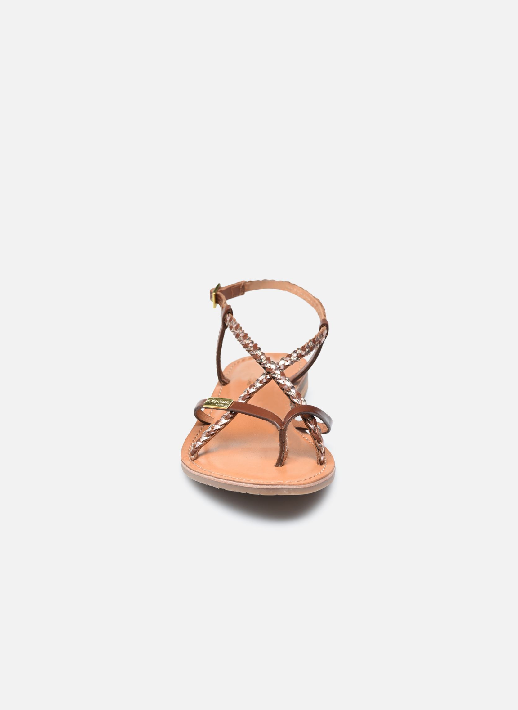 Sandalen MONATRES dames bruin Les Tropéziennes par M Belarbi Sandalen MONATRES dames bruin TAN/OR