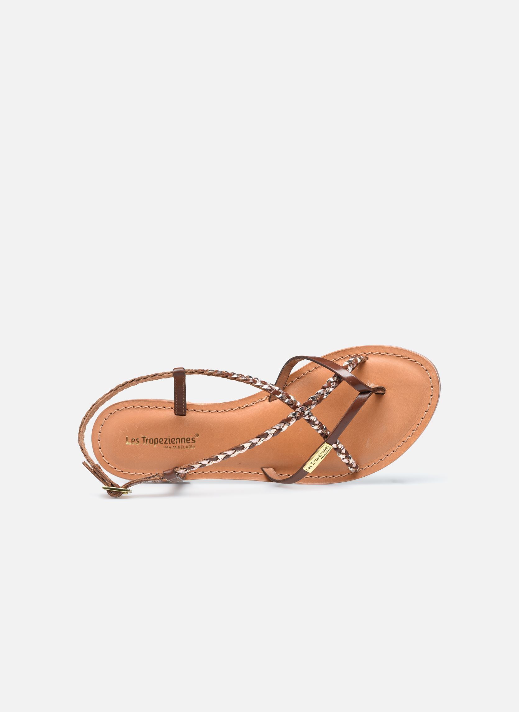Sandalen MONATRES dames bruin Les Tropéziennes par M Belarbi Sandalen MONATRES dames bruin TAN/OR