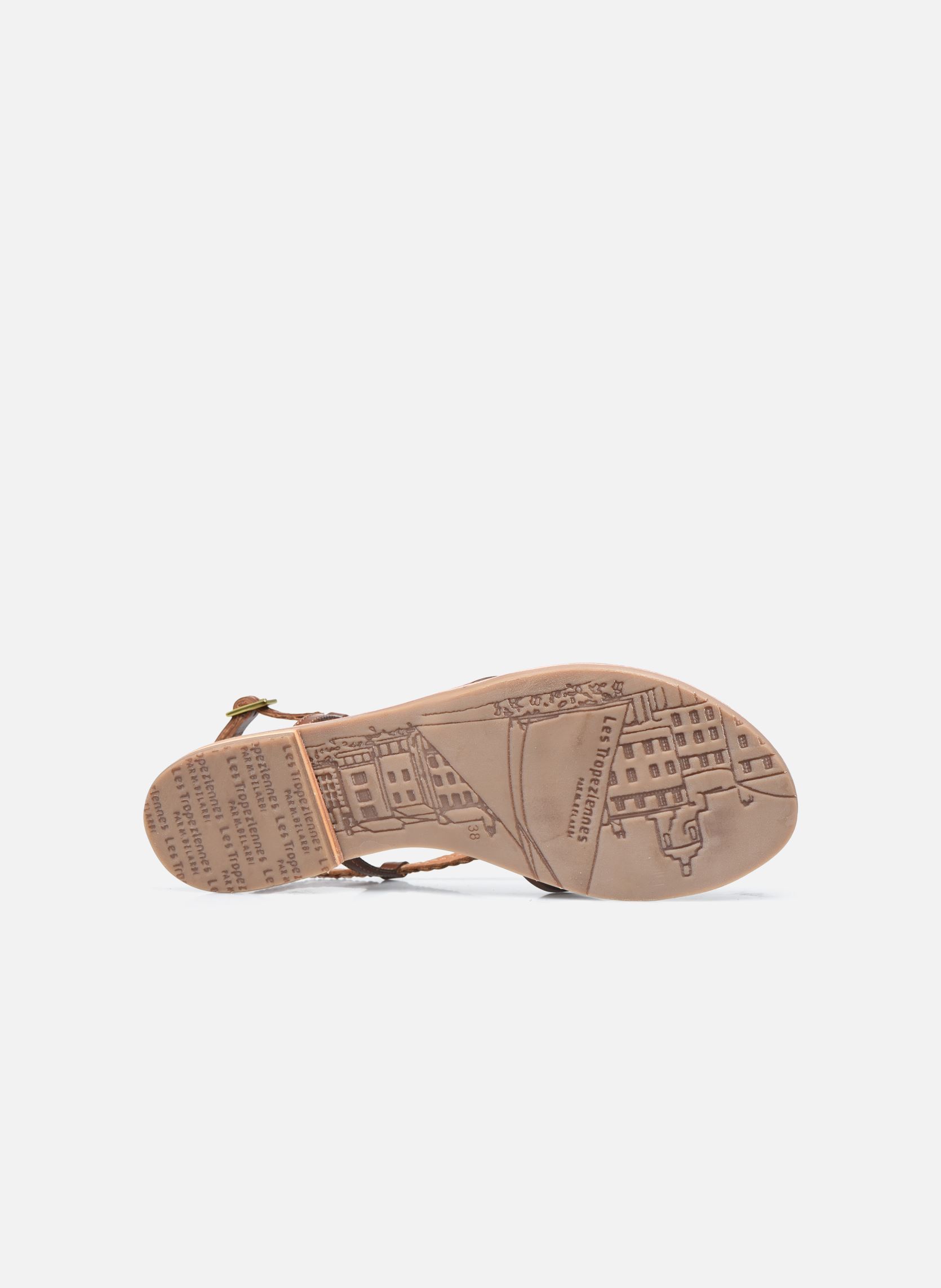 Sandalen MONATRES dames bruin Les Tropéziennes par M Belarbi Sandalen MONATRES dames bruin TAN/OR