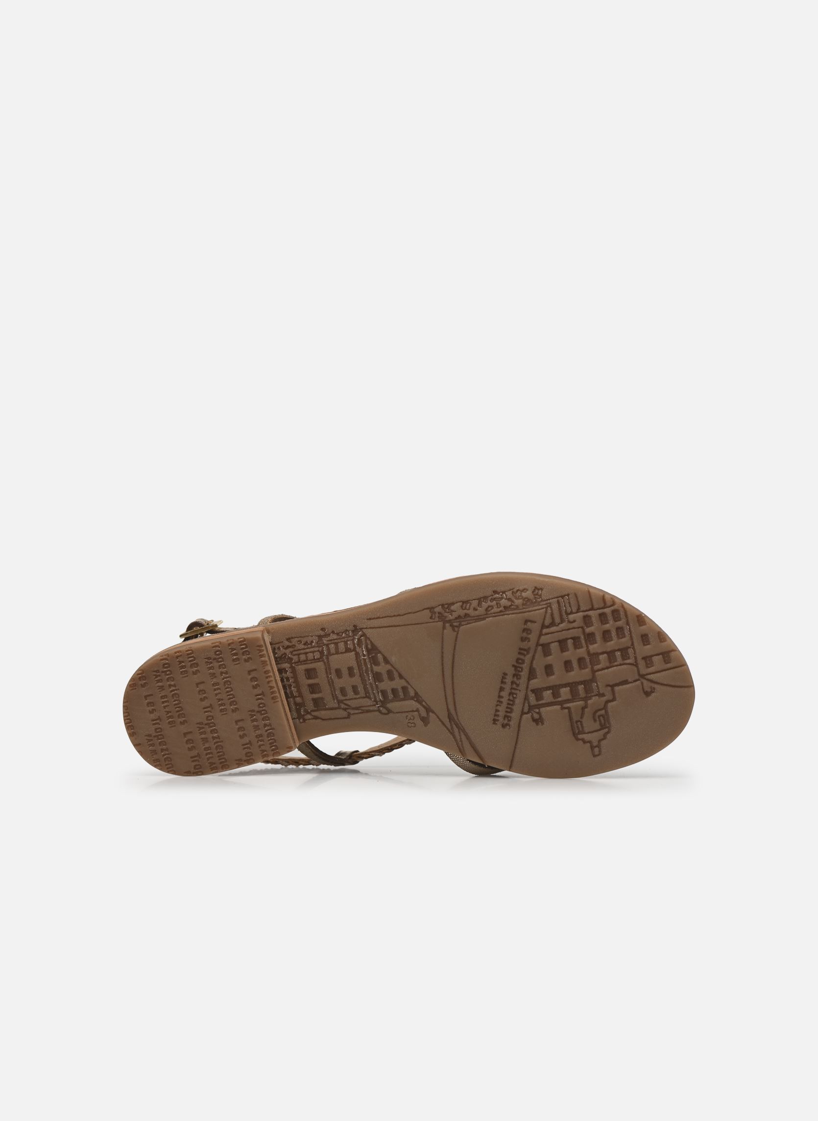 Sandalen MONATRES damen gold und bronze Les Tropéziennes par M Belarbi Sandalen MONATRES damen gold und bronze OR IRISE