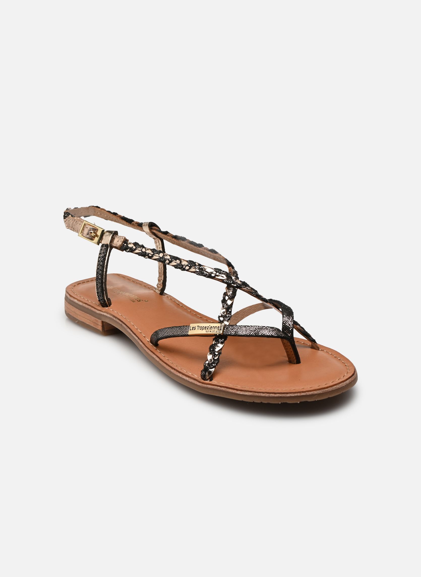 Sandales MONATRES femme noir Les Tropéziennes par M Belarbi Sandales MONATRES femme noir Noir Irise