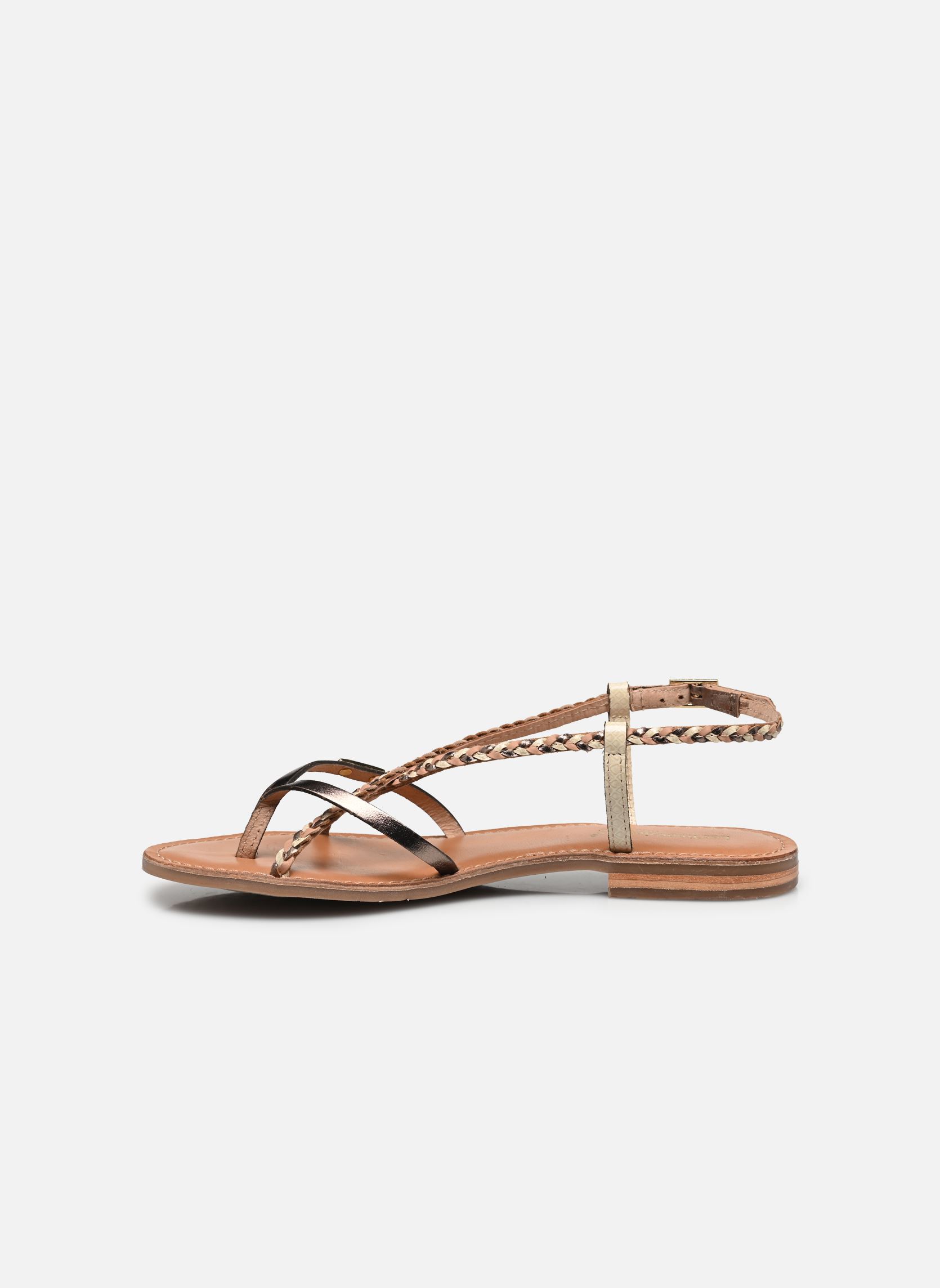 Sandales MONATRES femme or et bronze Les Tropéziennes par M Belarbi Sandales MONATRES femme or et bronze Beige Bronze