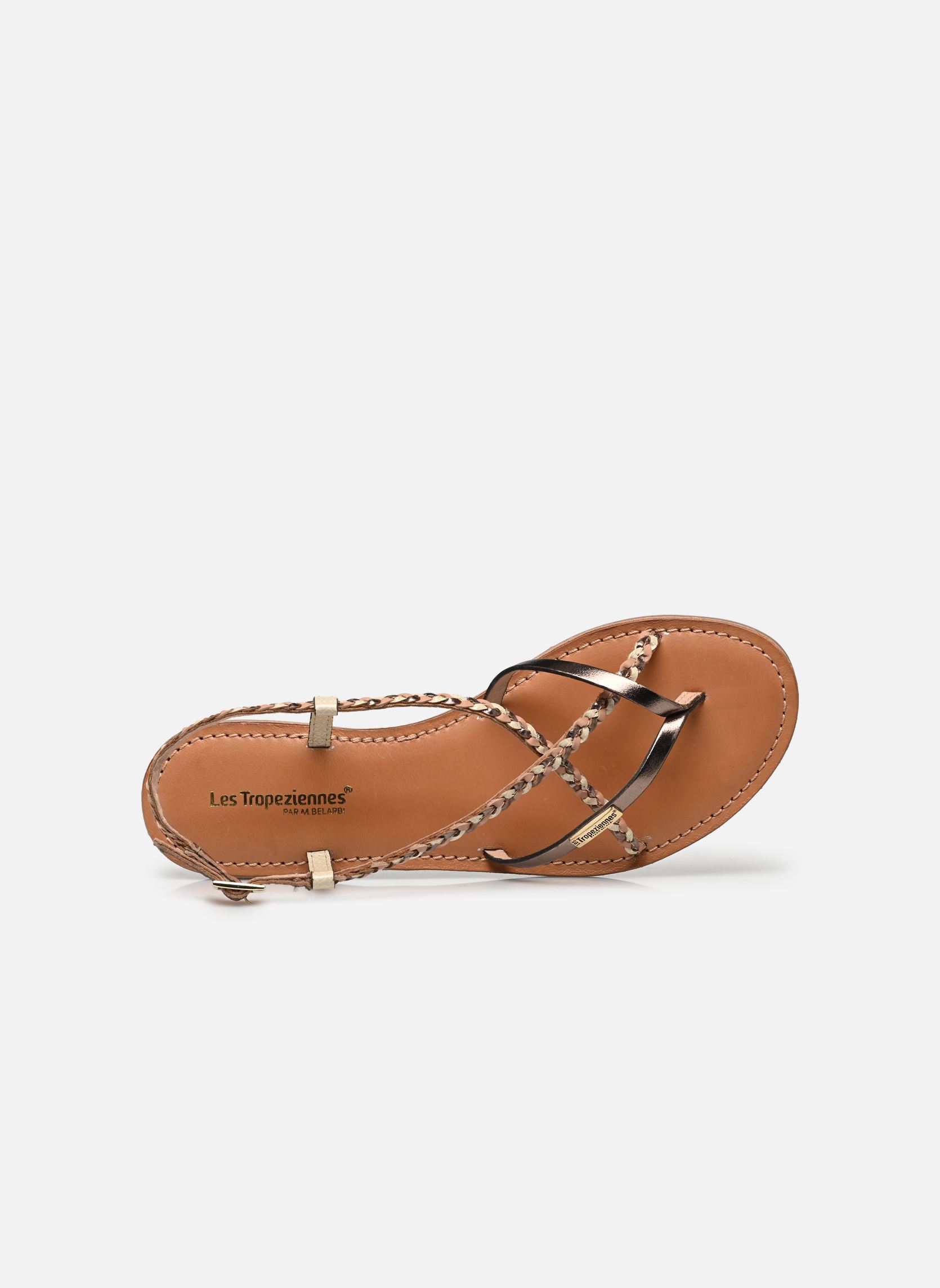 Sandales MONATRES femme or et bronze Les Tropéziennes par M Belarbi Sandales MONATRES femme or et bronze Beige Bronze