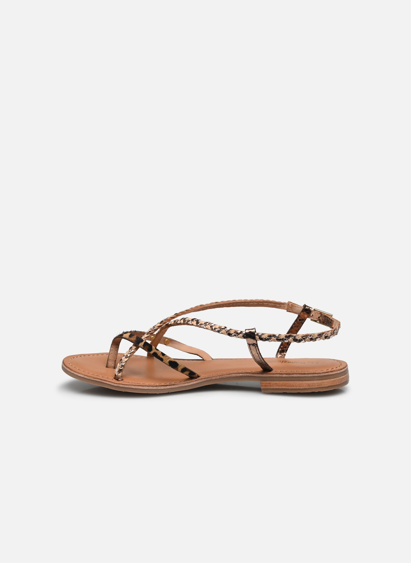Sandalen MONATRES dames beige Les Tropéziennes par M Belarbi Sandalen MONATRES dames beige LEOPARD MULTI