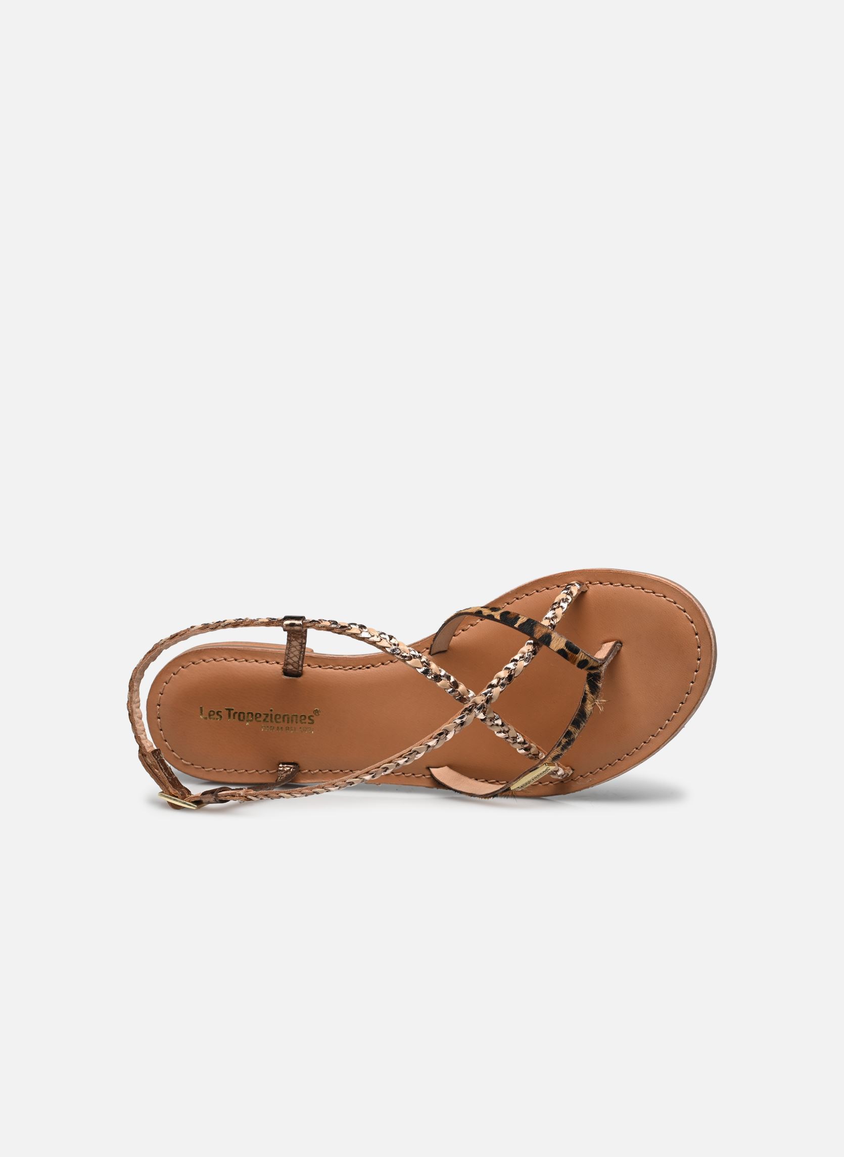 Sandalen MONATRES dames beige Les Tropéziennes par M Belarbi Sandalen MONATRES dames beige LEOPARD MULTI
