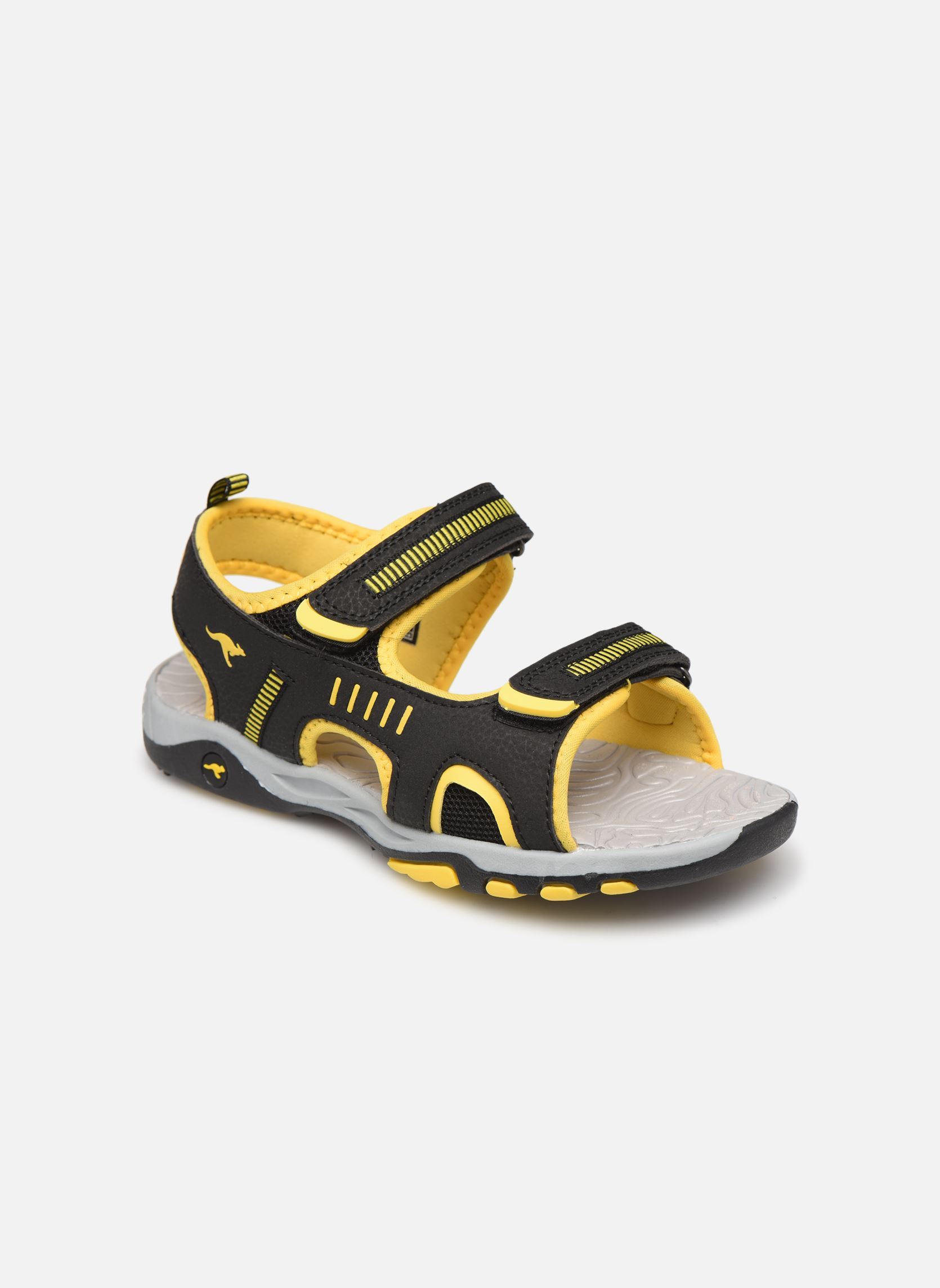 Sandales K-Logan noir Kangaroos Sandales K-Logan noir JET BLACKSUN YELLOW