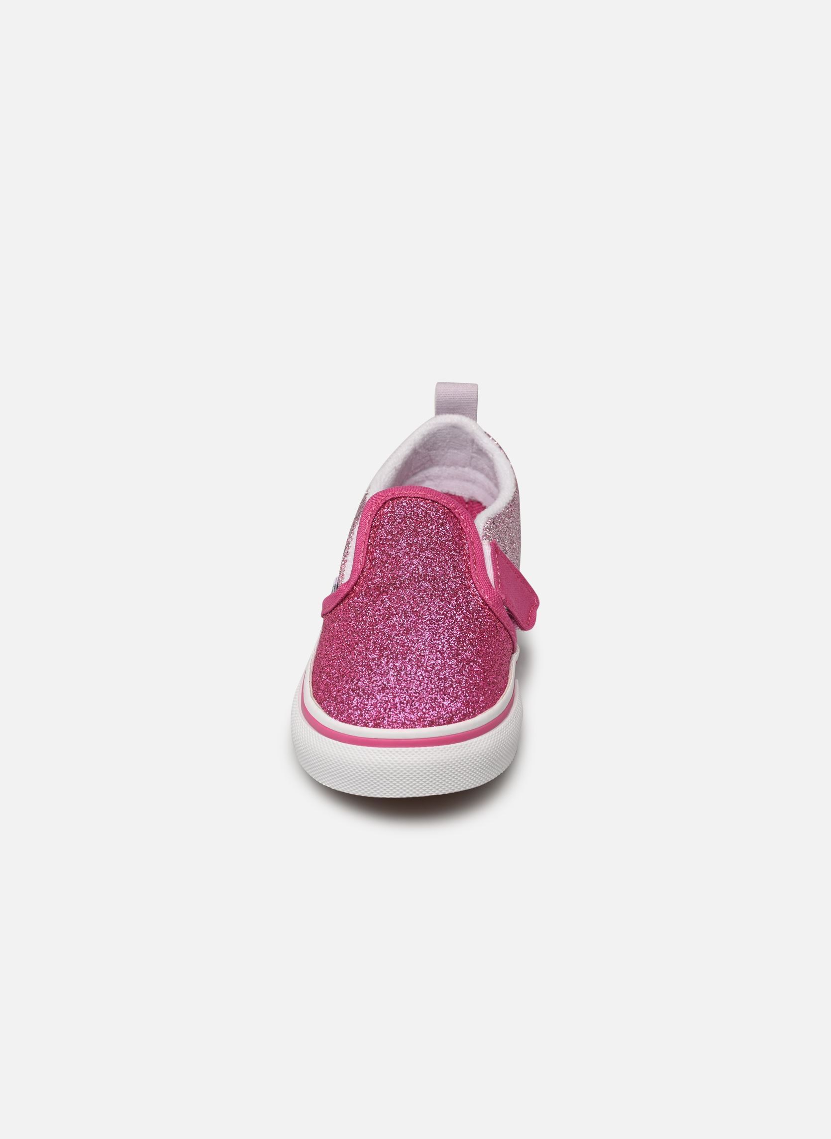 Baskets Slip-On V rose Vans Baskets Slip-On V rose GLITTER RASPBERRY ROSE