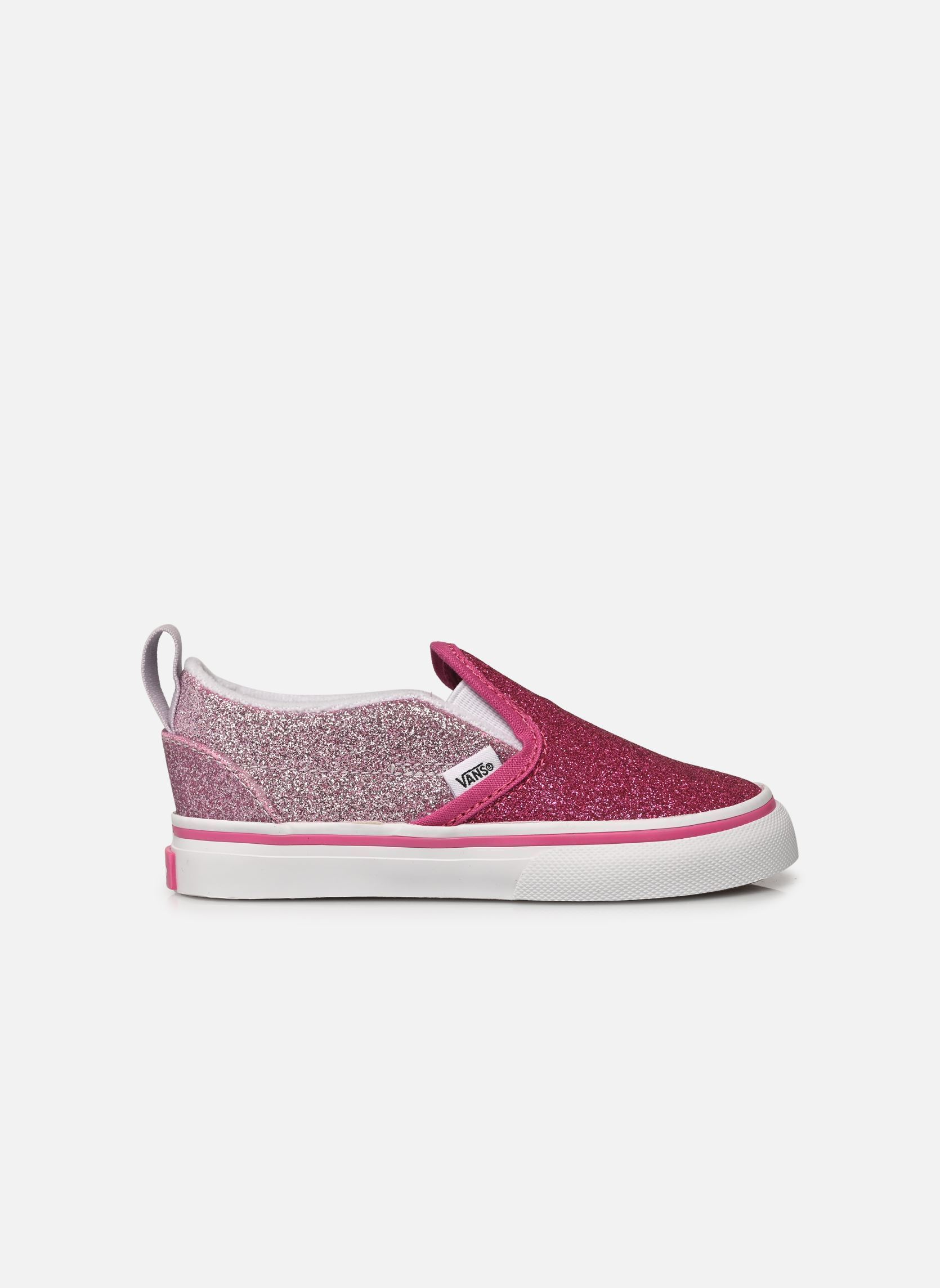 Baskets Slip-On V rose Vans Baskets Slip-On V rose GLITTER RASPBERRY ROSE