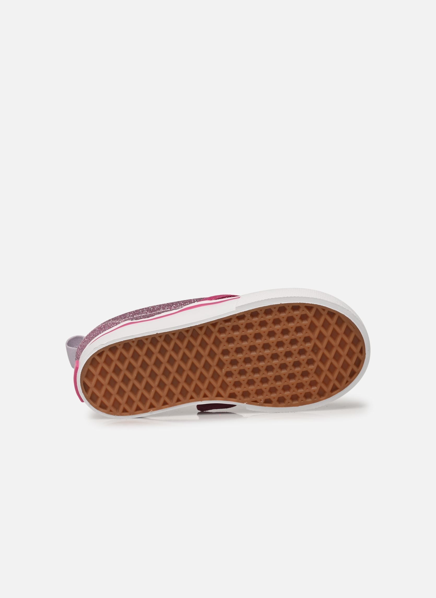 Baskets Slip-On V rose Vans Baskets Slip-On V rose GLITTER RASPBERRY ROSE
