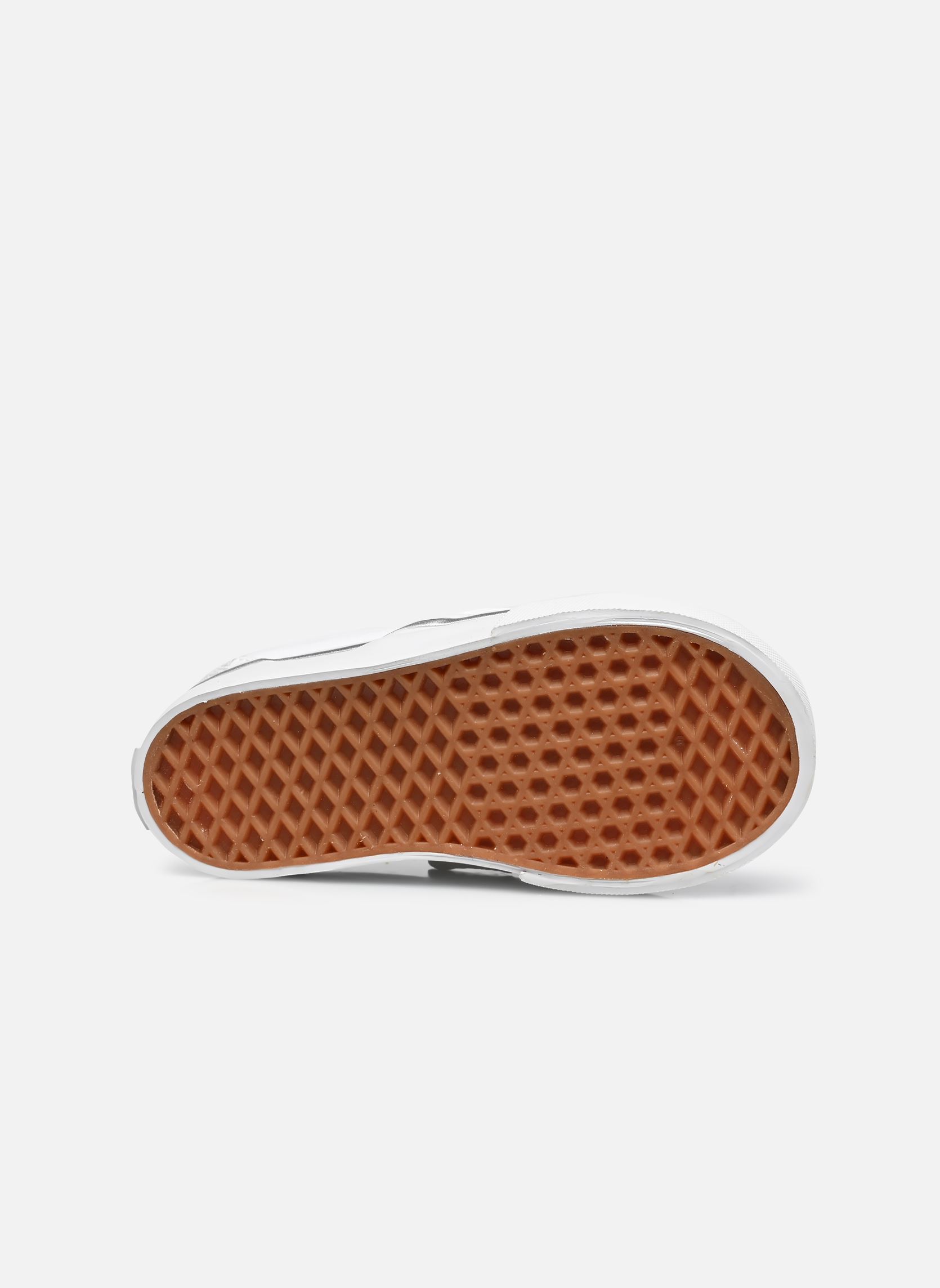 Baskets Slip-On V garçon blanc Vans Baskets Slip-On V garçon blanc METALLIC CHECKRBRD SILVER/TRUE