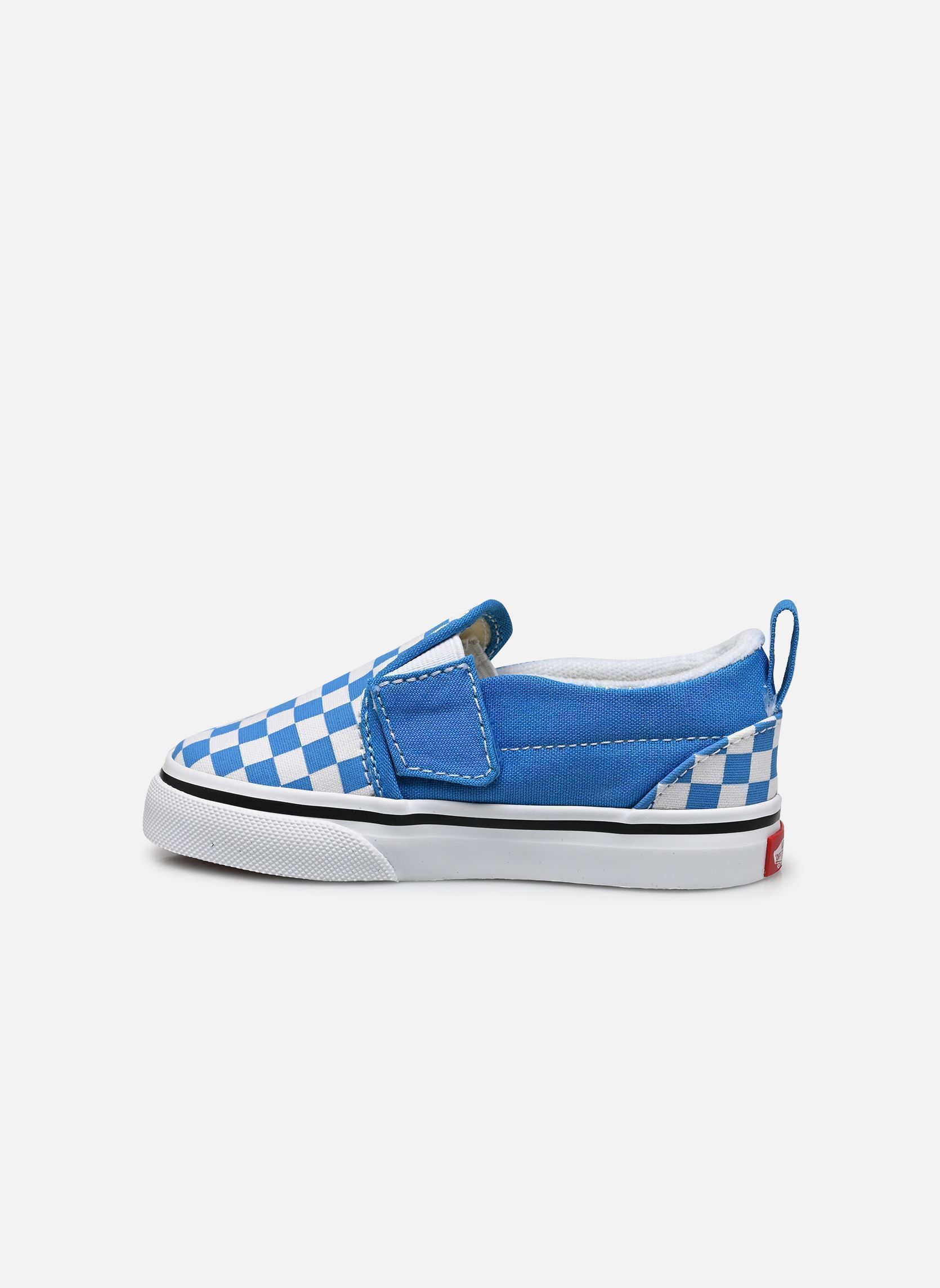 Baskets Slip-On V garçon bleu Vans Baskets Slip-On V garçon bleu FNM - COLOR THEORY CHECKERBOAR