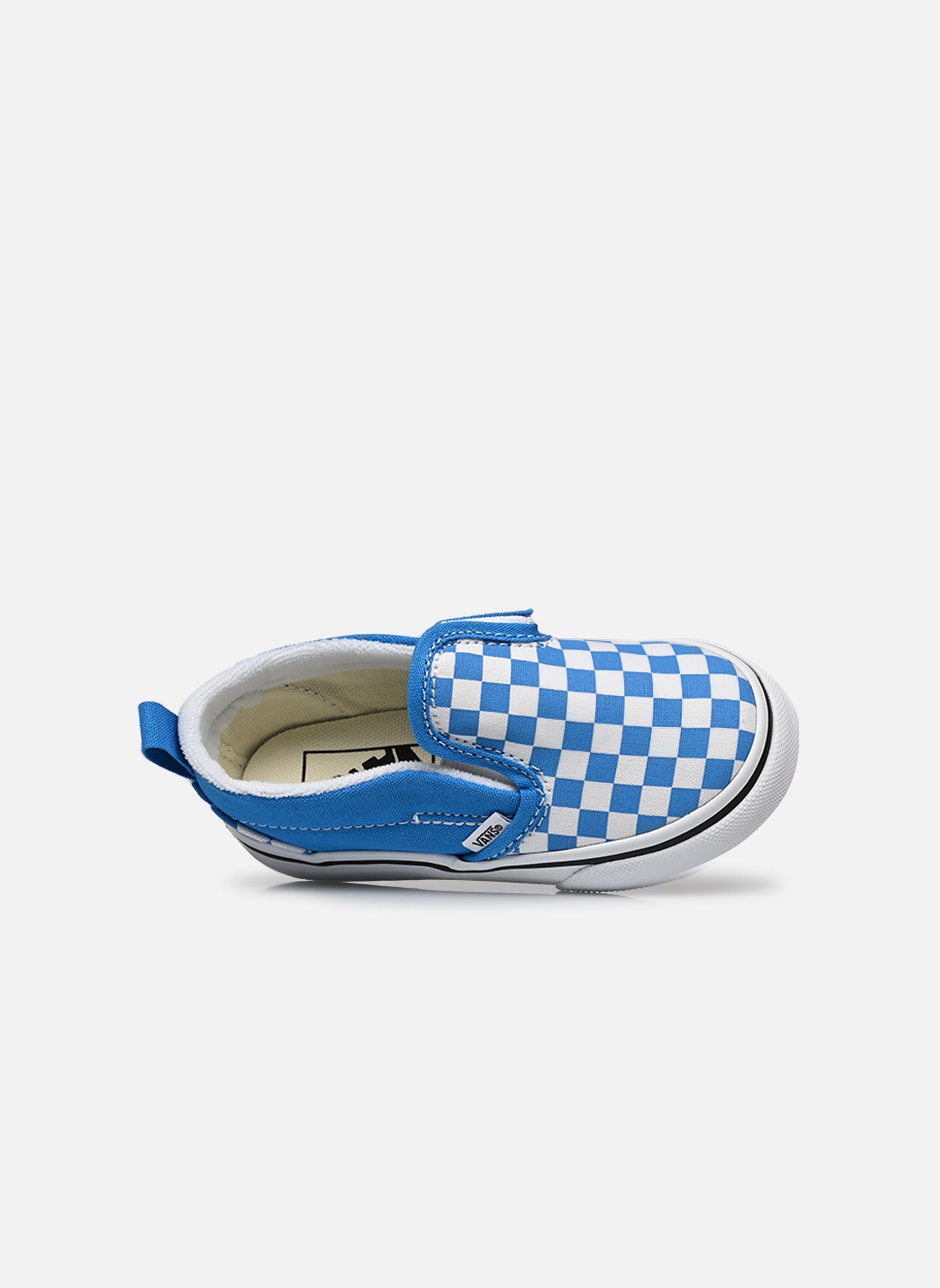 Baskets Slip-On V garçon bleu Vans Baskets Slip-On V garçon bleu FNM - COLOR THEORY CHECKERBOAR