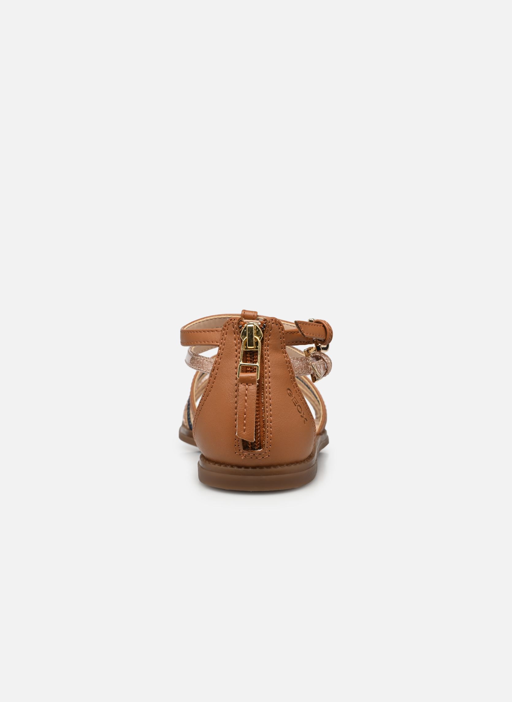 Sandales J Sandal Karly Girl J7235D fille marron Geox Sandales J Sandal Karly Girl J7235D fille marron Cognac/Avio