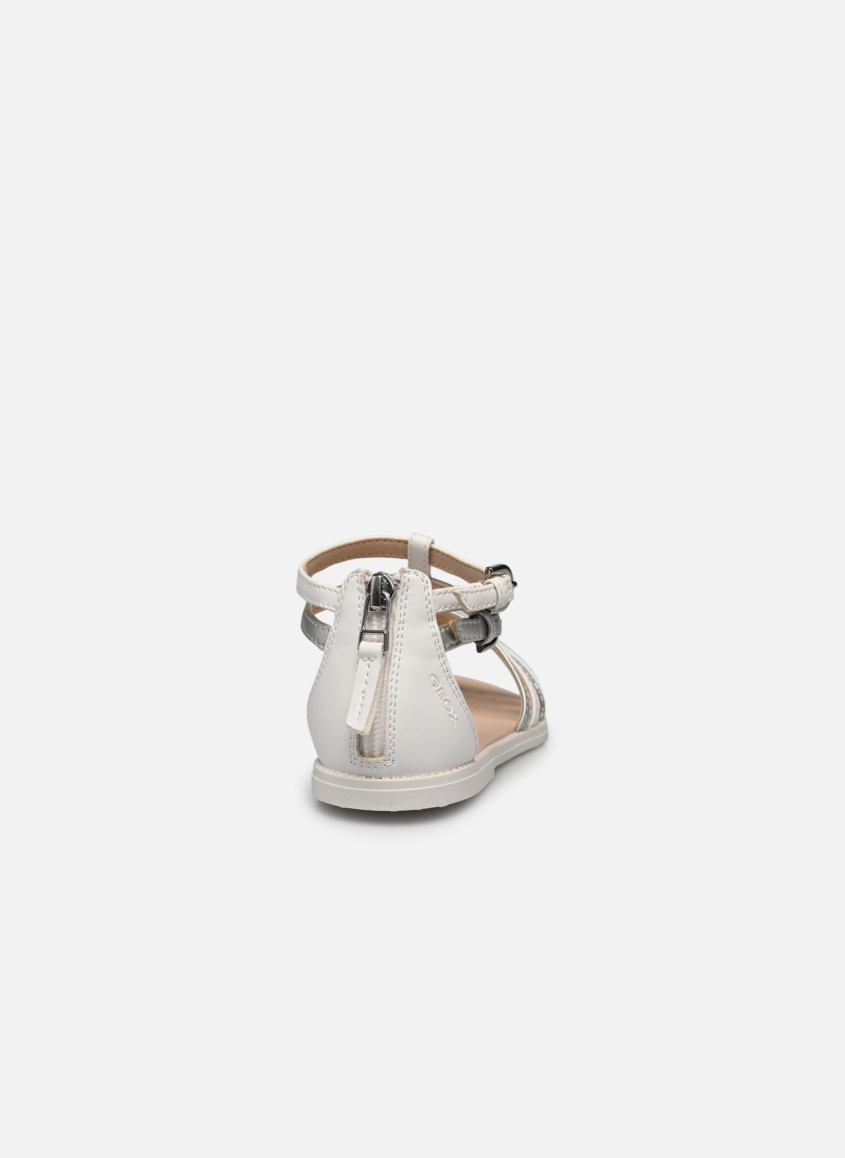 Sandalen J Sandal Karly Girl J7235D mädchen weiß Geox Sandalen J Sandal Karly Girl J7235D mädchen weiß White/Lt Silver