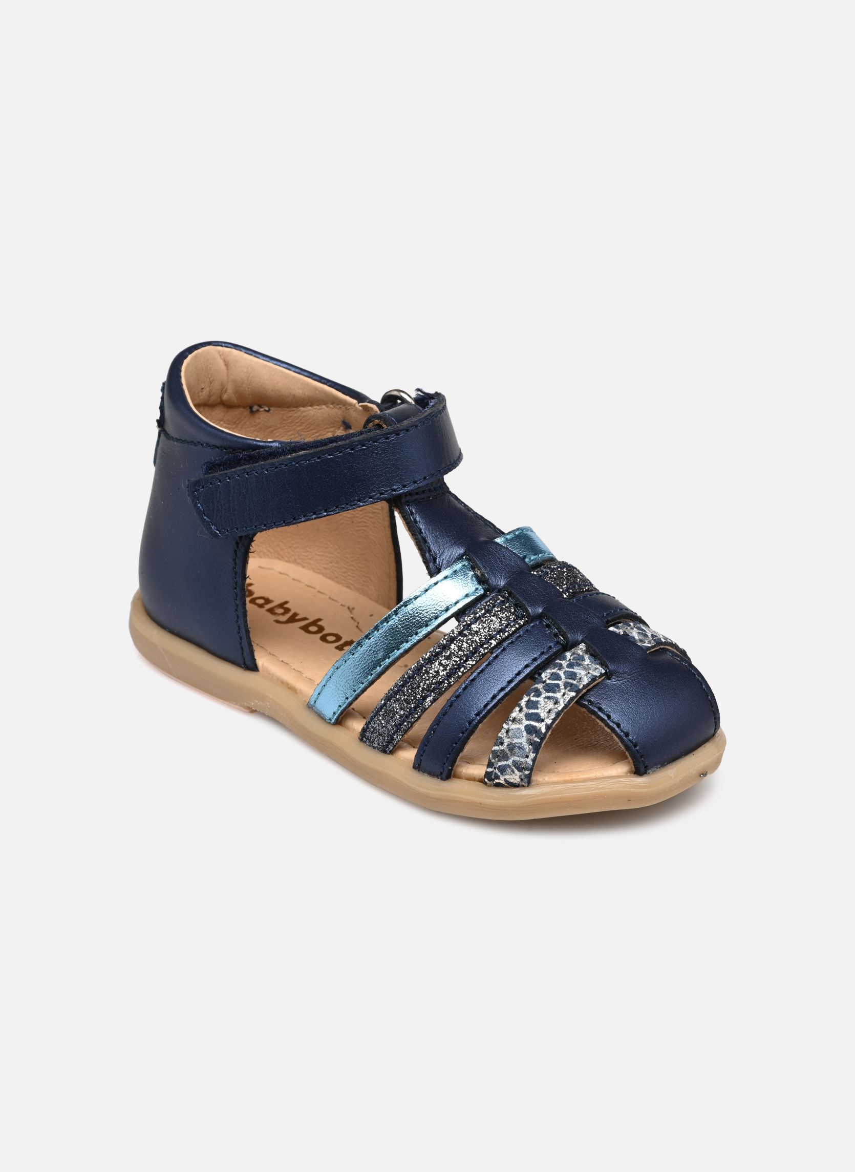 Sandalen Teriyaki mädchen blau Babybotte Sandalen Teriyaki mädchen blau BLEU MULTI