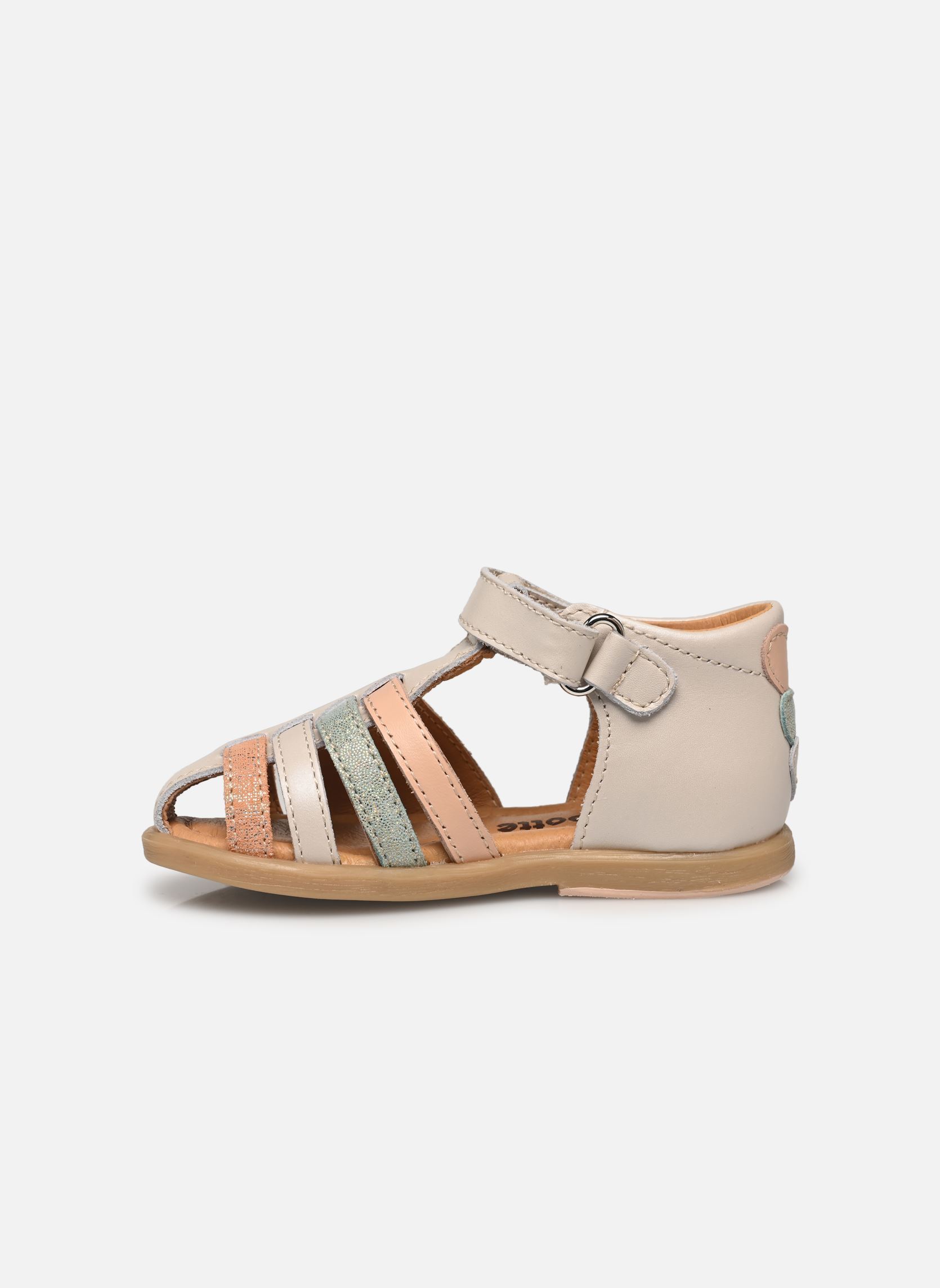 Sandales Teriyaki fille blanc Babybotte Sandales Teriyaki fille blanc IVOIRE