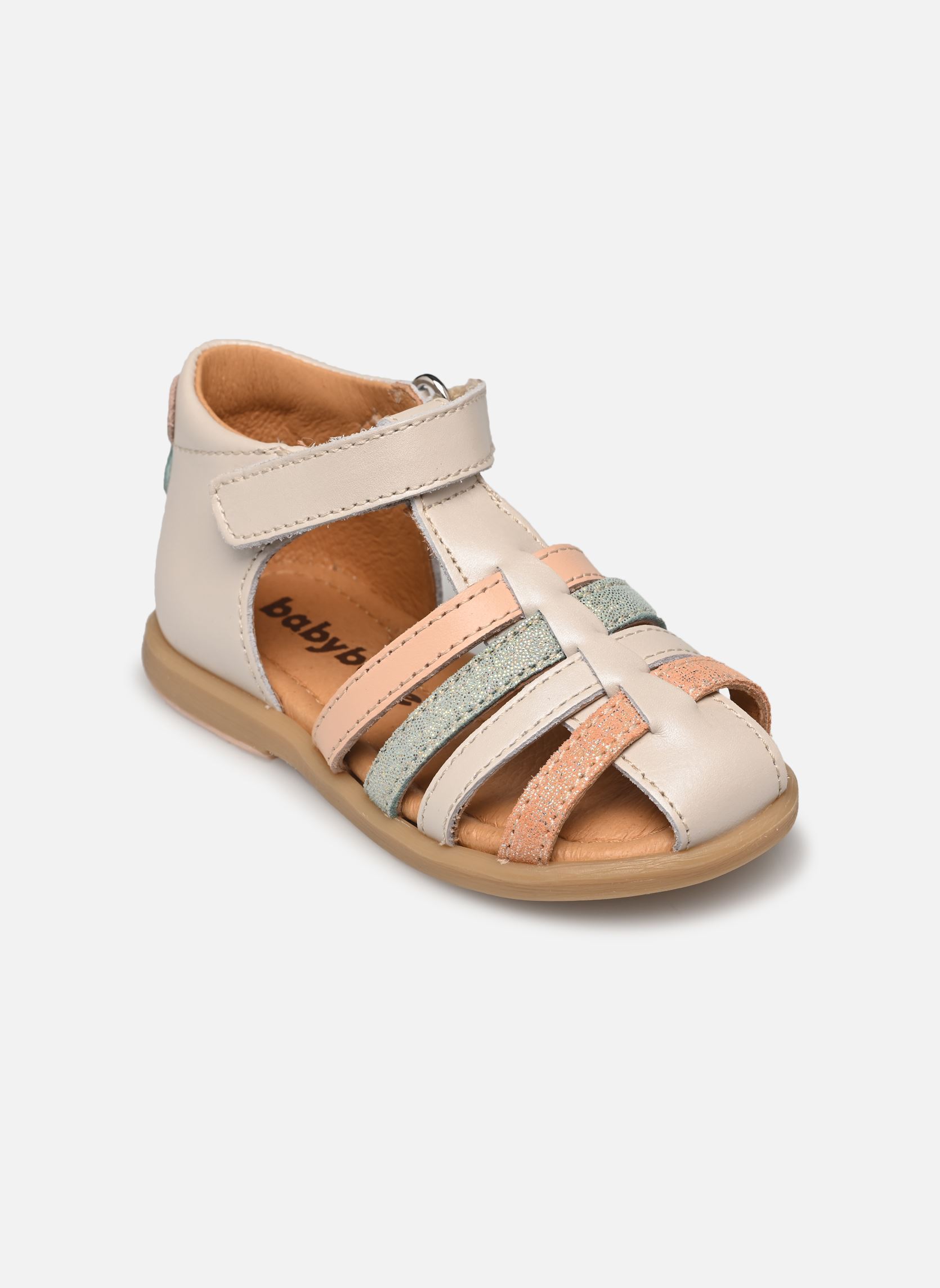 Sandales Teriyaki fille blanc Babybotte Sandales Teriyaki fille blanc IVOIRE