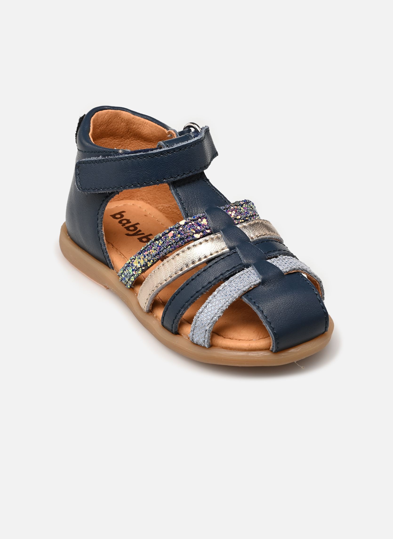 Sandalen Teriyaki mädchen blau Babybotte Sandalen Teriyaki mädchen blau BLEU 1