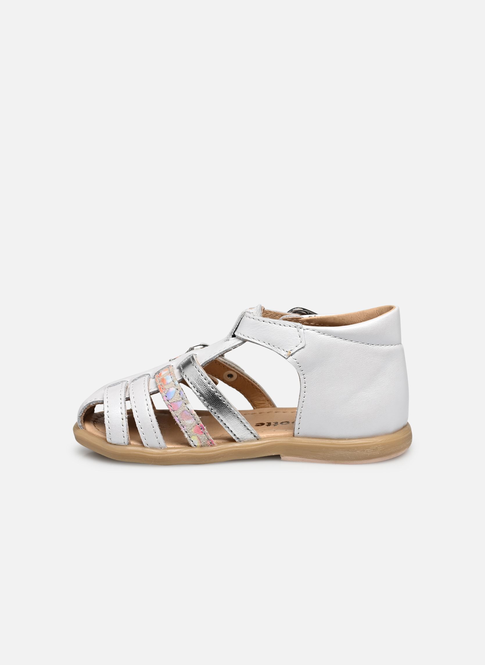 Sandales Twix fille blanc Babybotte Sandales Twix fille blanc BLANCA