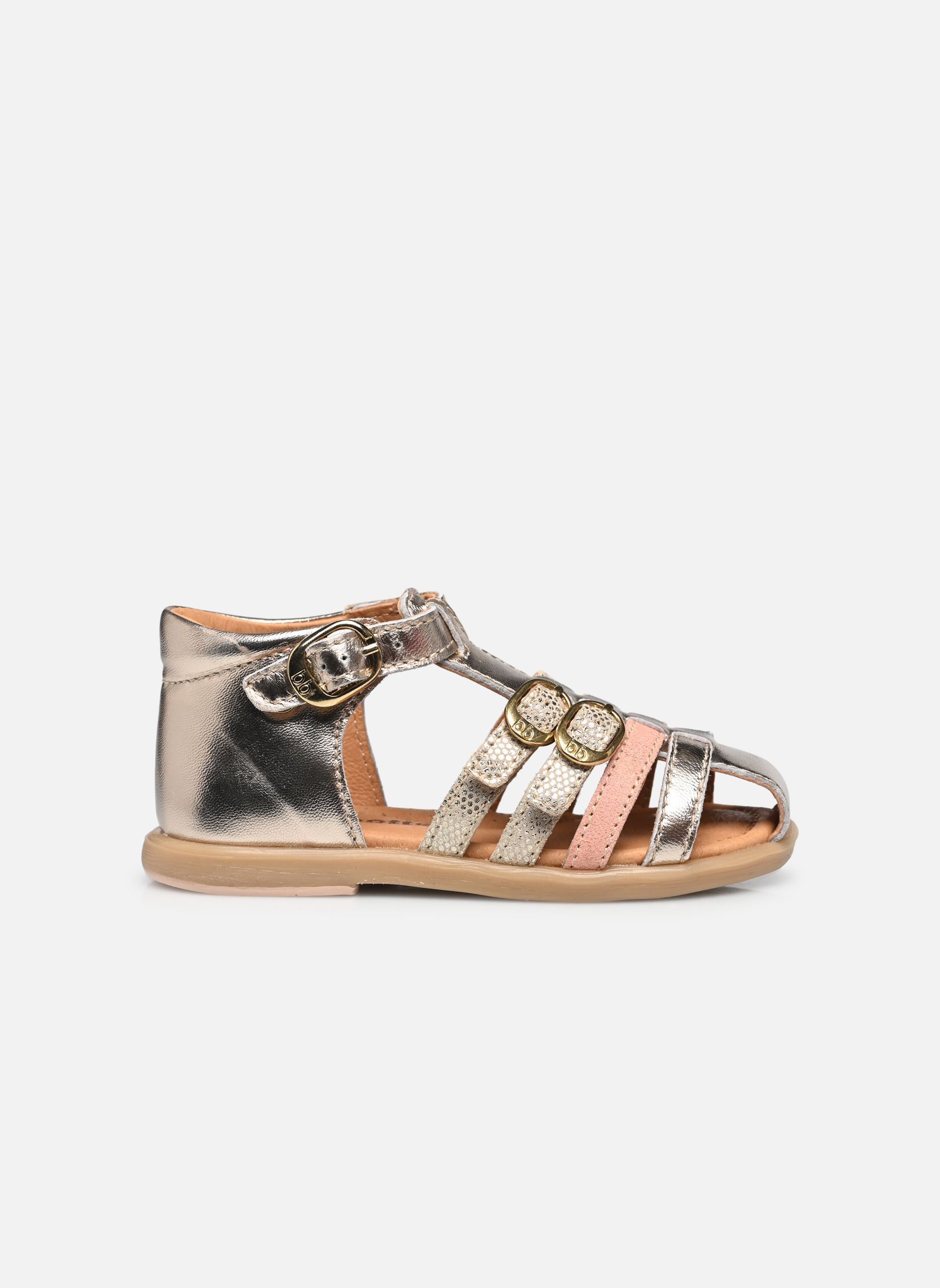 Sandales Twix fille or et bronze Babybotte Sandales Twix fille or et bronze PLATINE