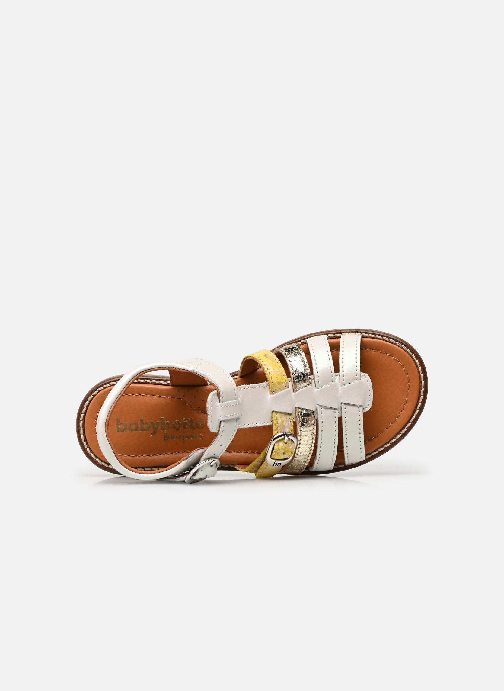 Sandalen Katz mädchen weiß Babybotte Sandalen Katz mädchen weiß BLANC