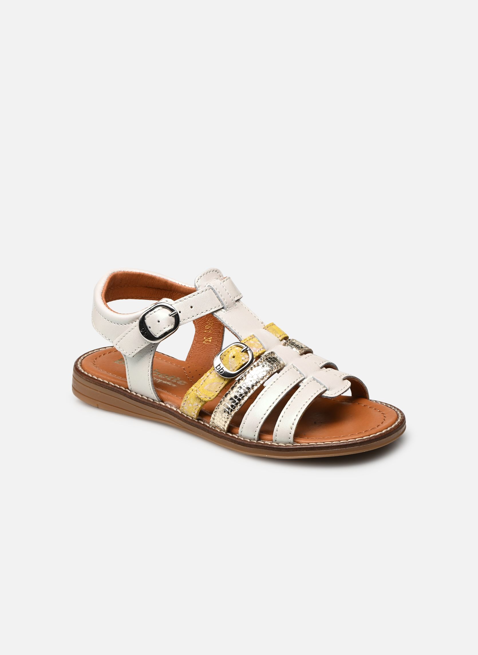 Sandalen Katz mädchen weiß Babybotte Sandalen Katz mädchen weiß BLANC