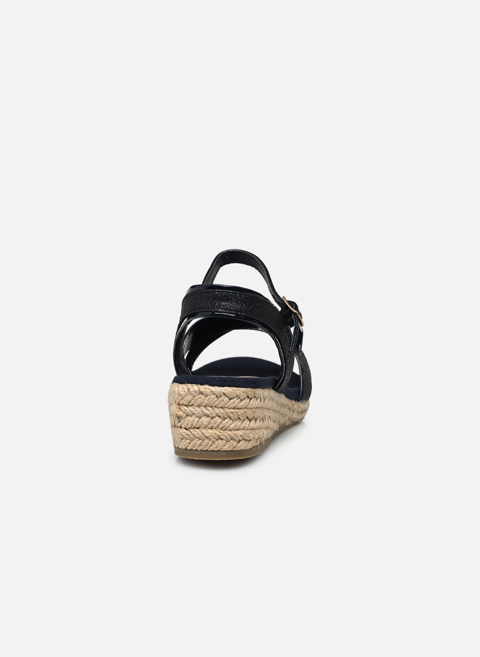 Sandalen Rope Wedge Sandal meisjes blauw Tommy Hilfiger Sandalen Rope Wedge Sandal meisjes blauw Blue 1