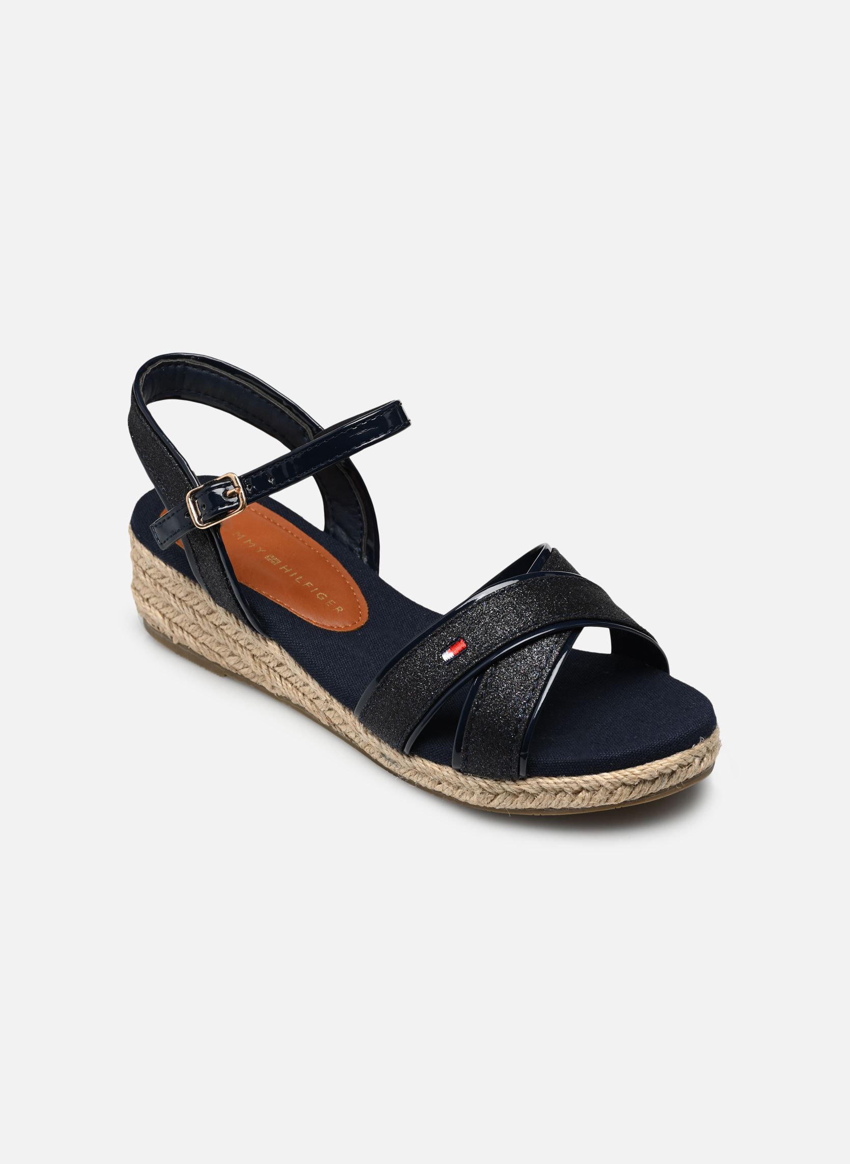 Sandalen Rope Wedge Sandal meisjes blauw Tommy Hilfiger Sandalen Rope Wedge Sandal meisjes blauw Blue 1