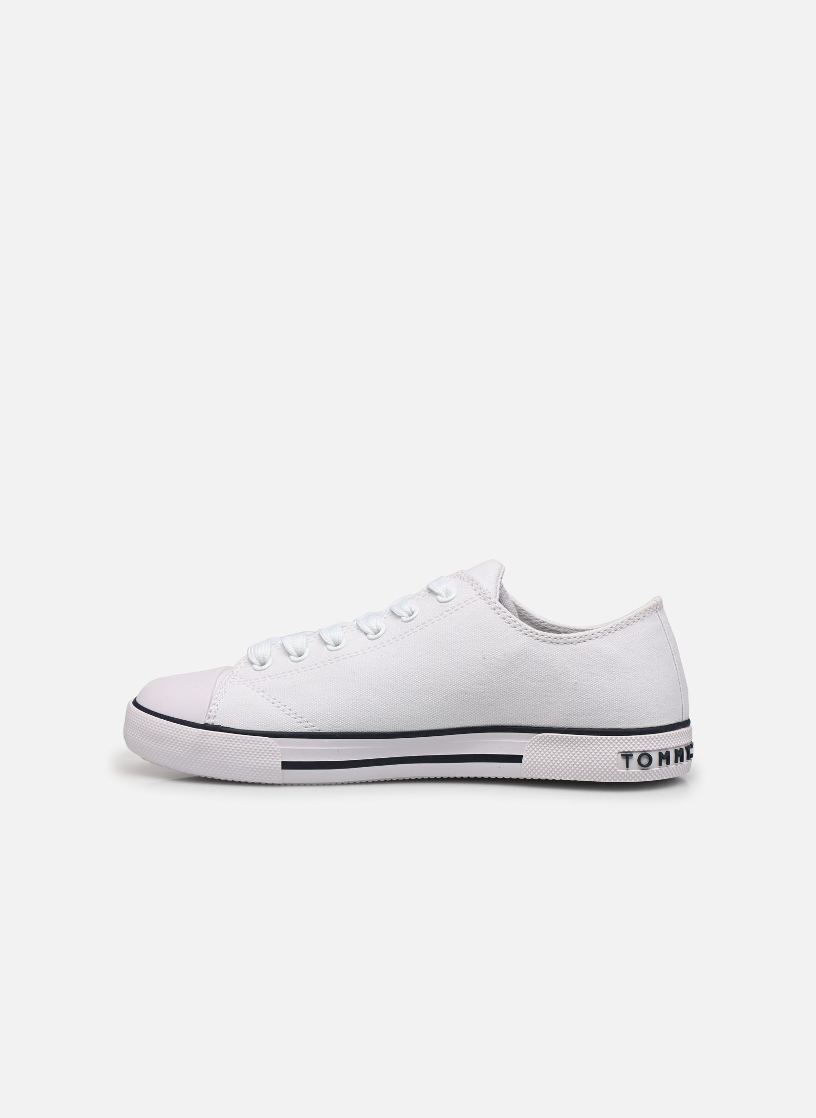 Baskets basses Low Cut Lace-Up Sneaker blanc Tommy Hilfiger Baskets basses Low Cut Lace-Up Sneaker blanc White