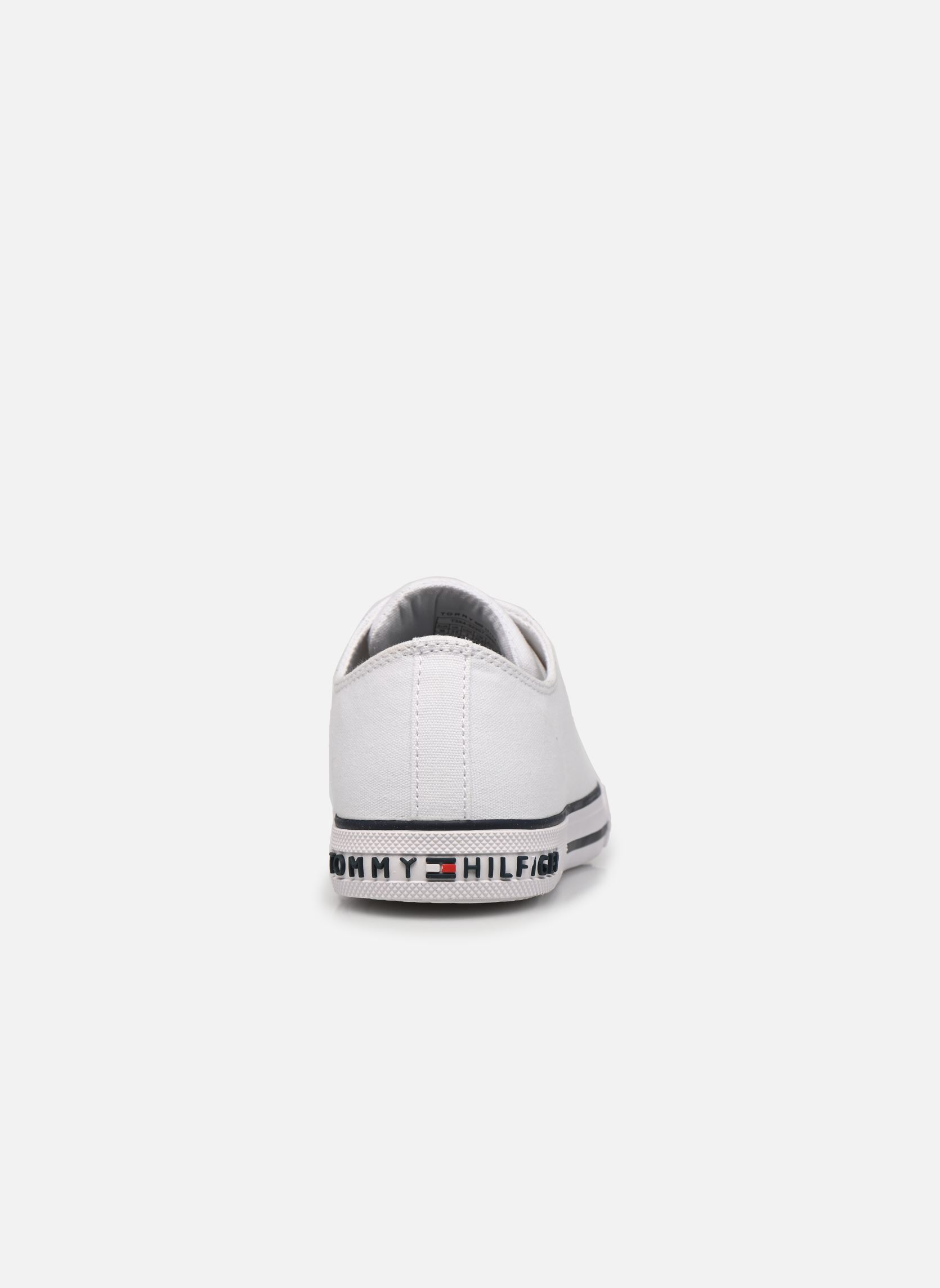 Baskets basses Low Cut Lace-Up Sneaker blanc Tommy Hilfiger Baskets basses Low Cut Lace-Up Sneaker blanc White