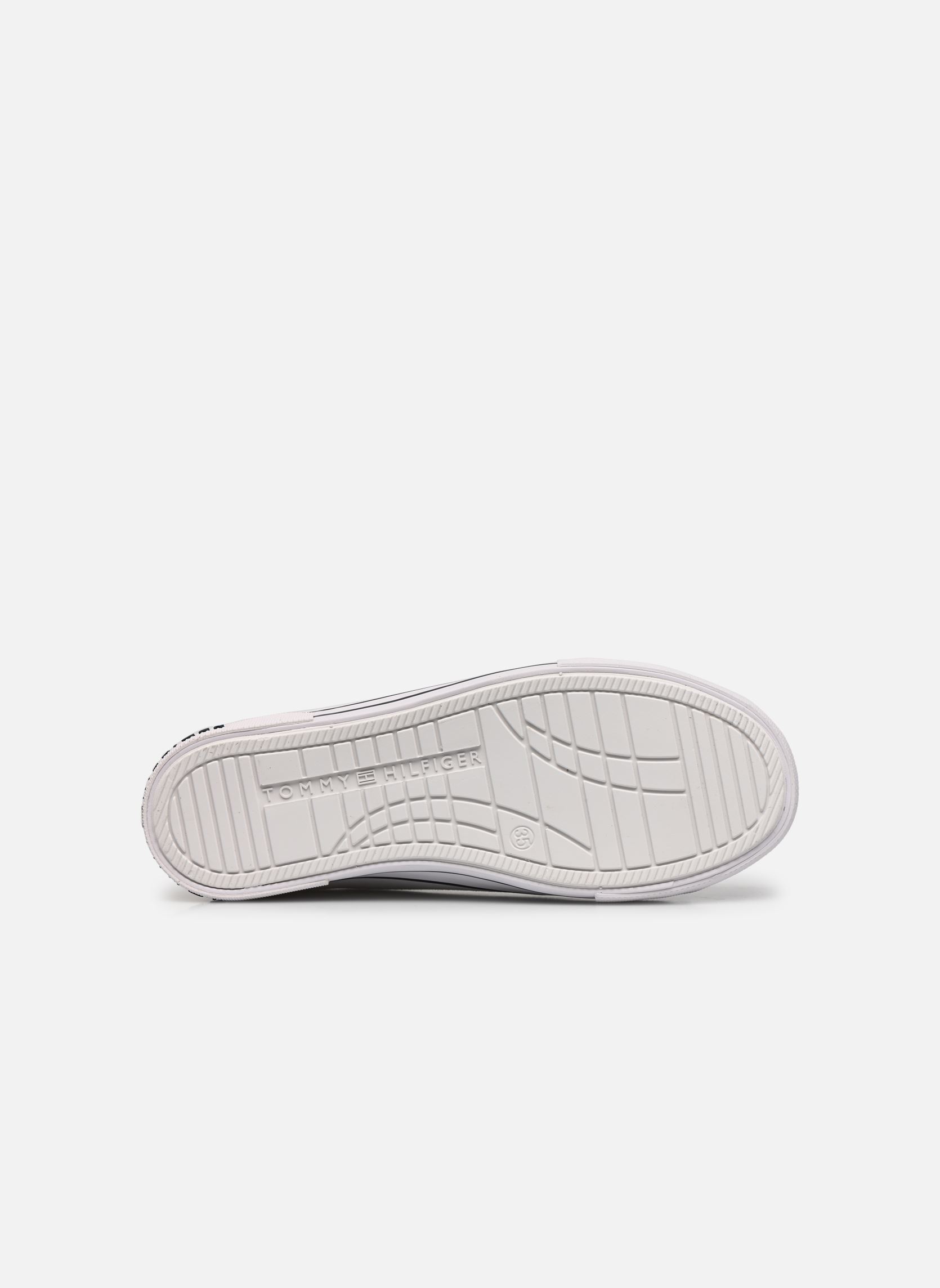 Baskets basses Low Cut Lace-Up Sneaker blanc Tommy Hilfiger Baskets basses Low Cut Lace-Up Sneaker blanc White