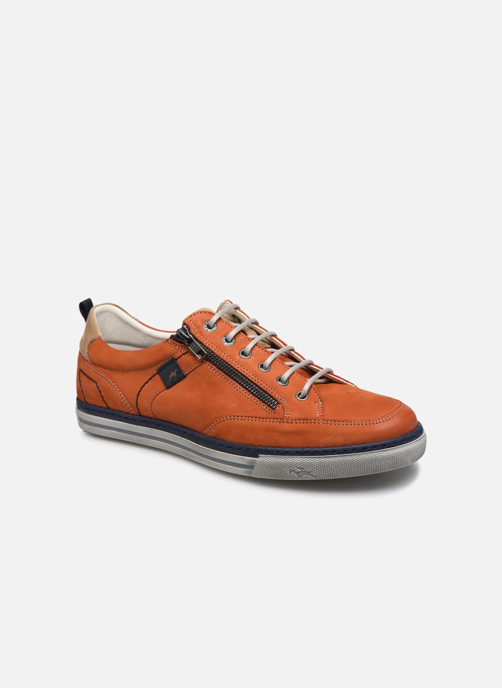 Baskets basses Quebec 9376 homme orange Fluchos Baskets basses Quebec 9376 homme orange Cotto