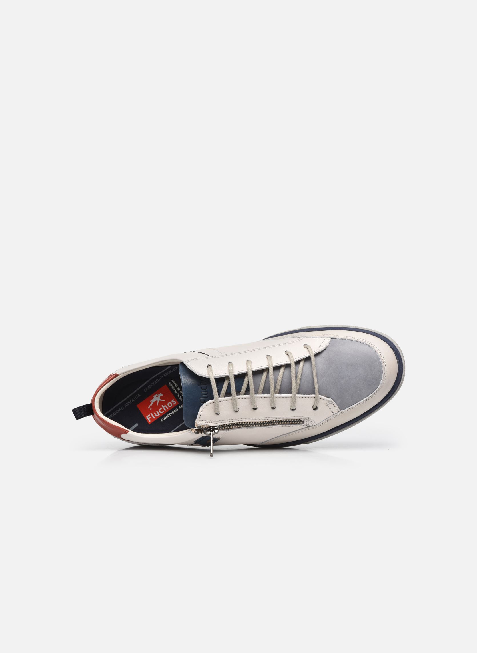 Baskets basses Quebec 9376 homme blanc Fluchos Baskets basses Quebec 9376 homme blanc BLANC