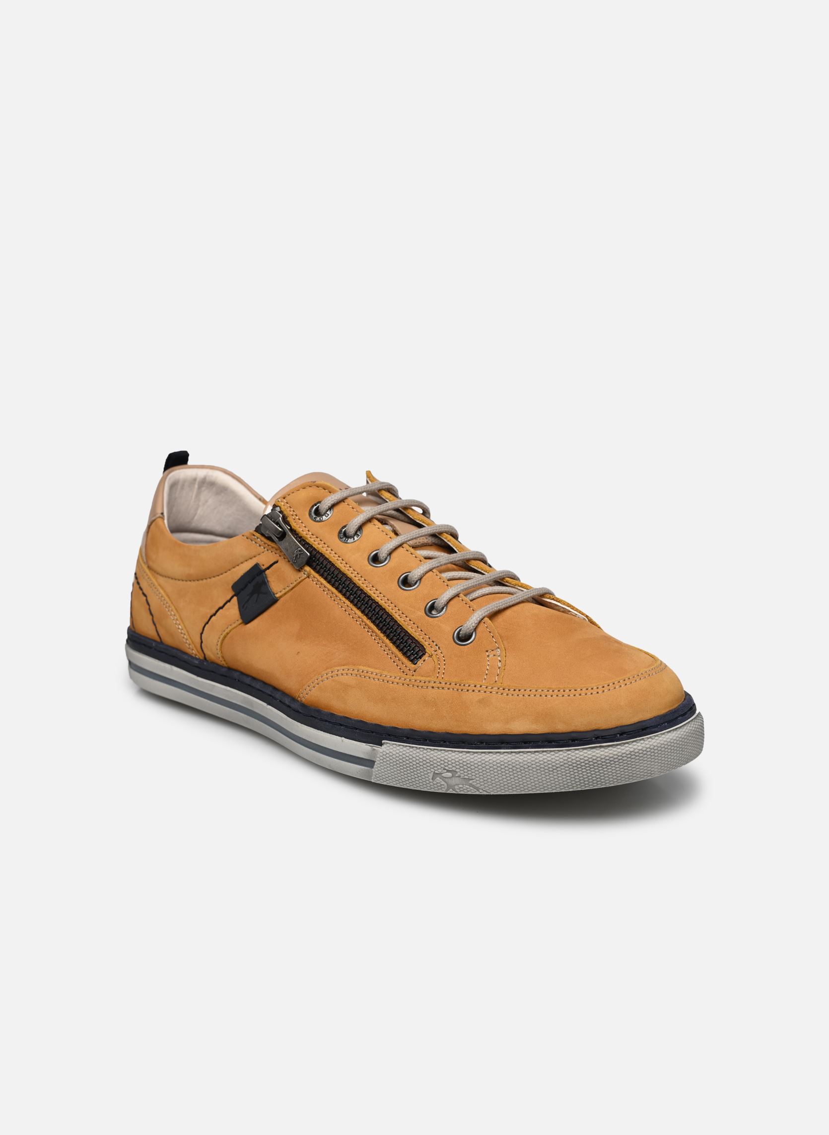 Baskets basses Quebec 9376 homme jaune Fluchos Baskets basses Quebec 9376 homme jaune CRETA VACHETA TIMBER TOPO MARI